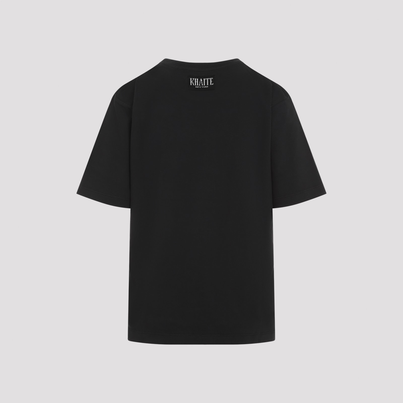 Khaite Mae Ss T-shirt In Black