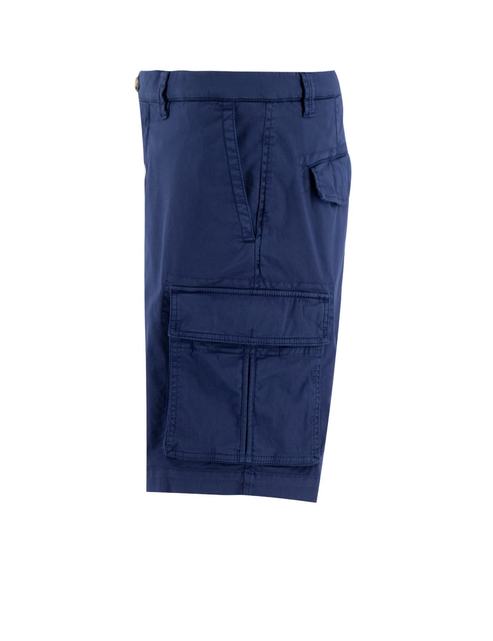 Shop Brunello Cucinelli Bermuda In Blu Prussia