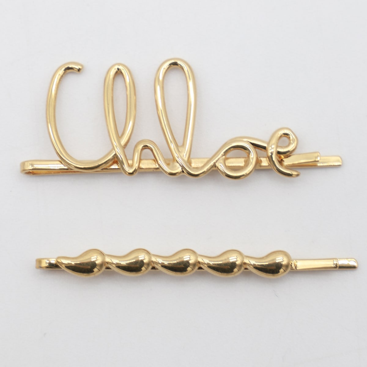 Chloé Gold Tone Brass Brooches