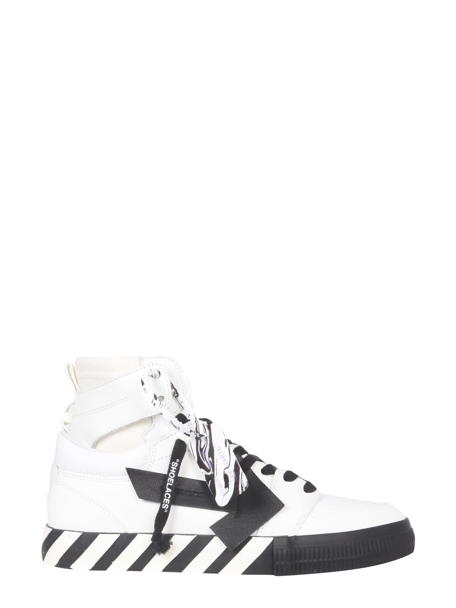 Off-White High Top Vultanized Sneakers