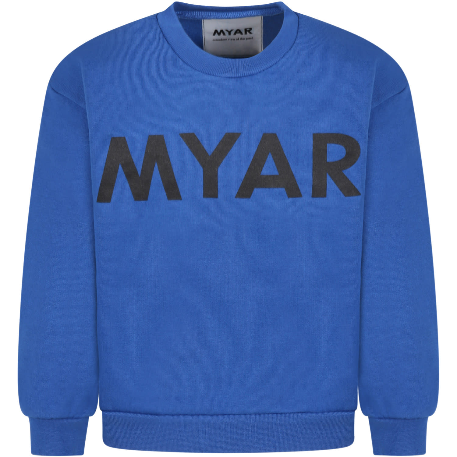 MYAR Blue Sweatshirt For Boy With Logo