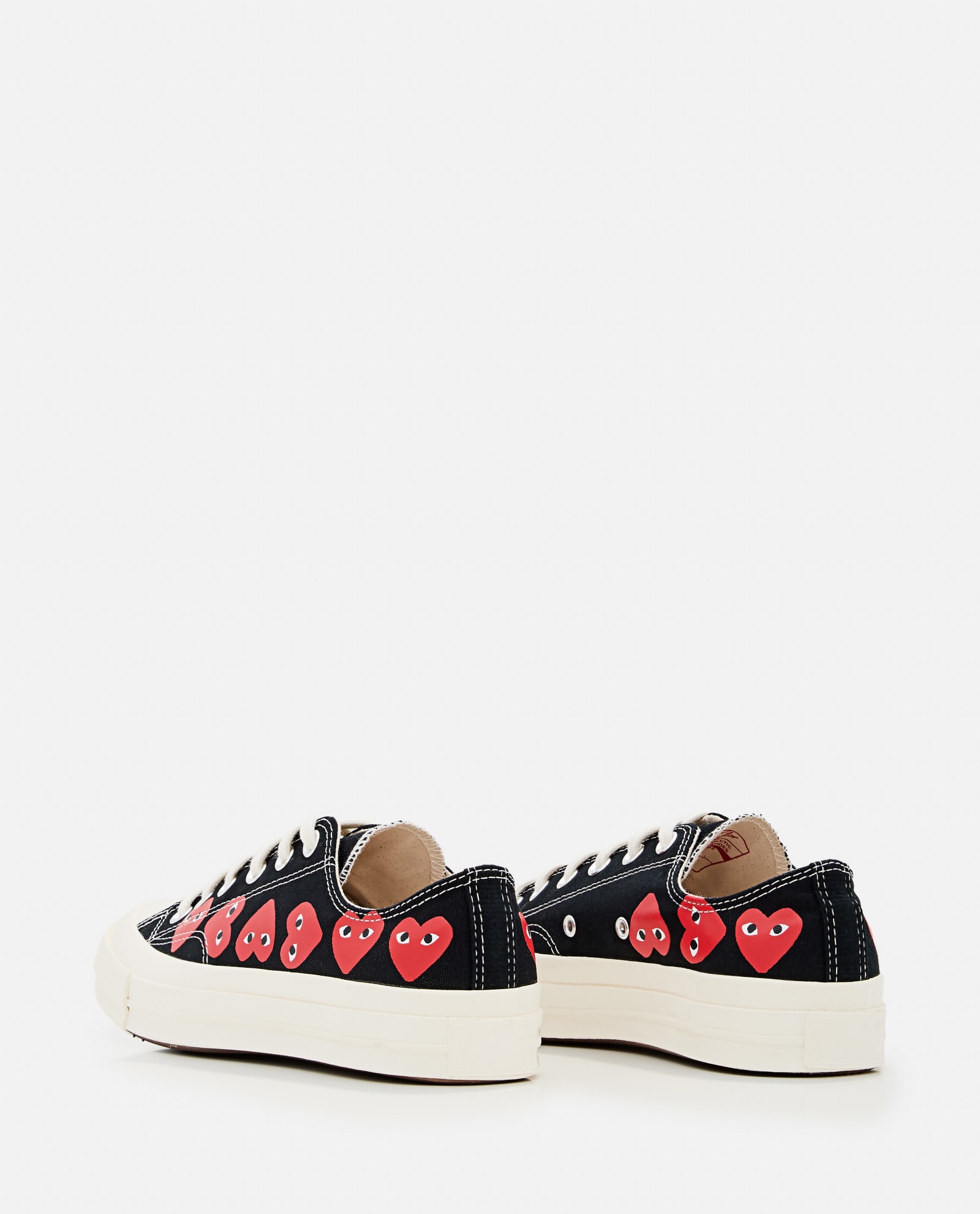 Comme Des Garçons Play Comme Des Garcons Play Unisex Black Sneaker P1 K126 In Black