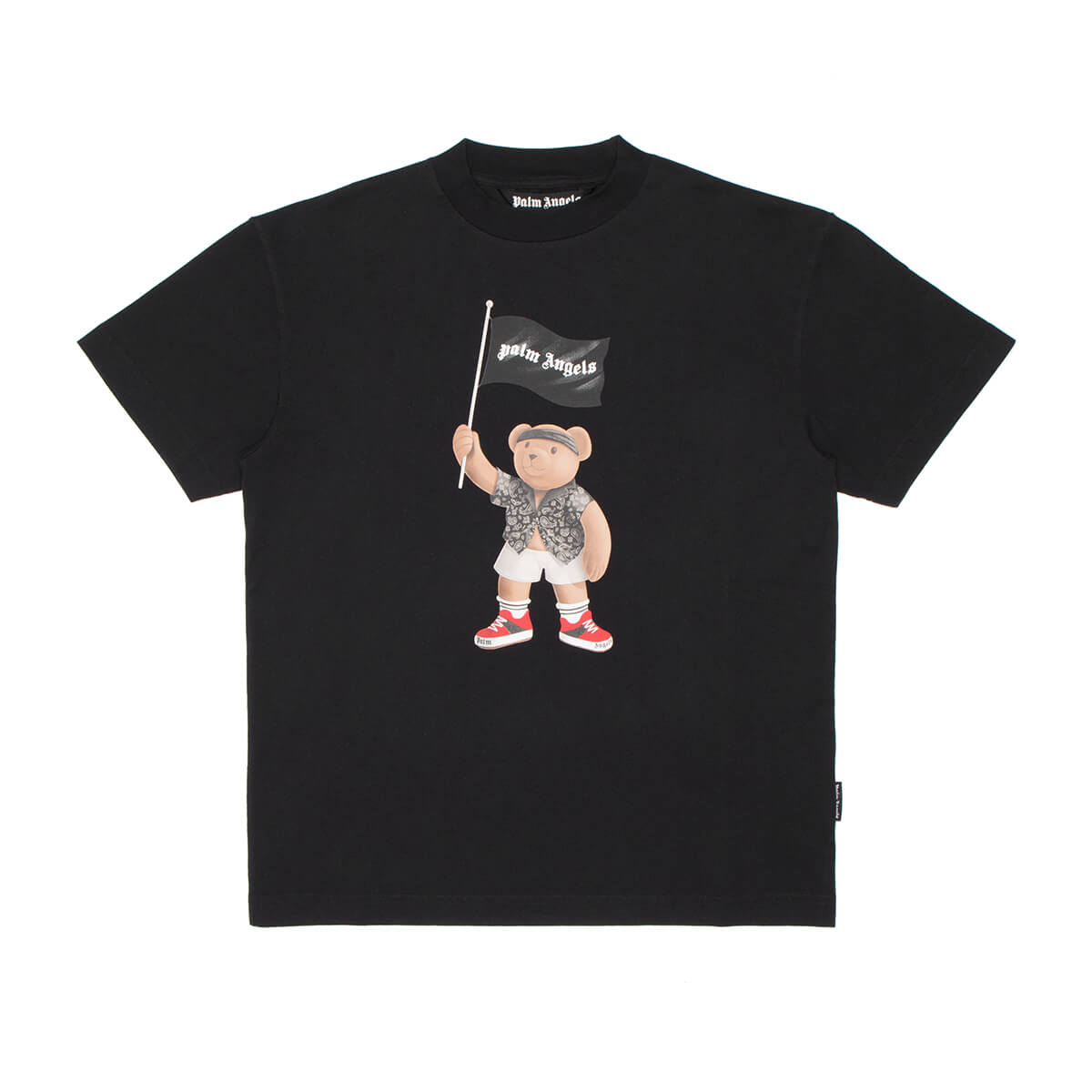 PIRATE BEAR T-SHIRT in black - Palm Angels® Official