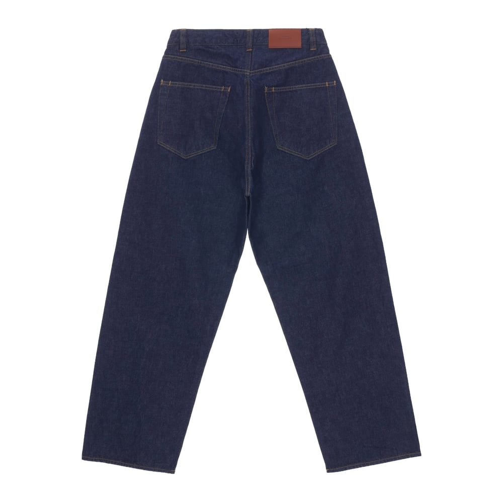 Studio Nicholson Straight-leg Casual Pants In Blue