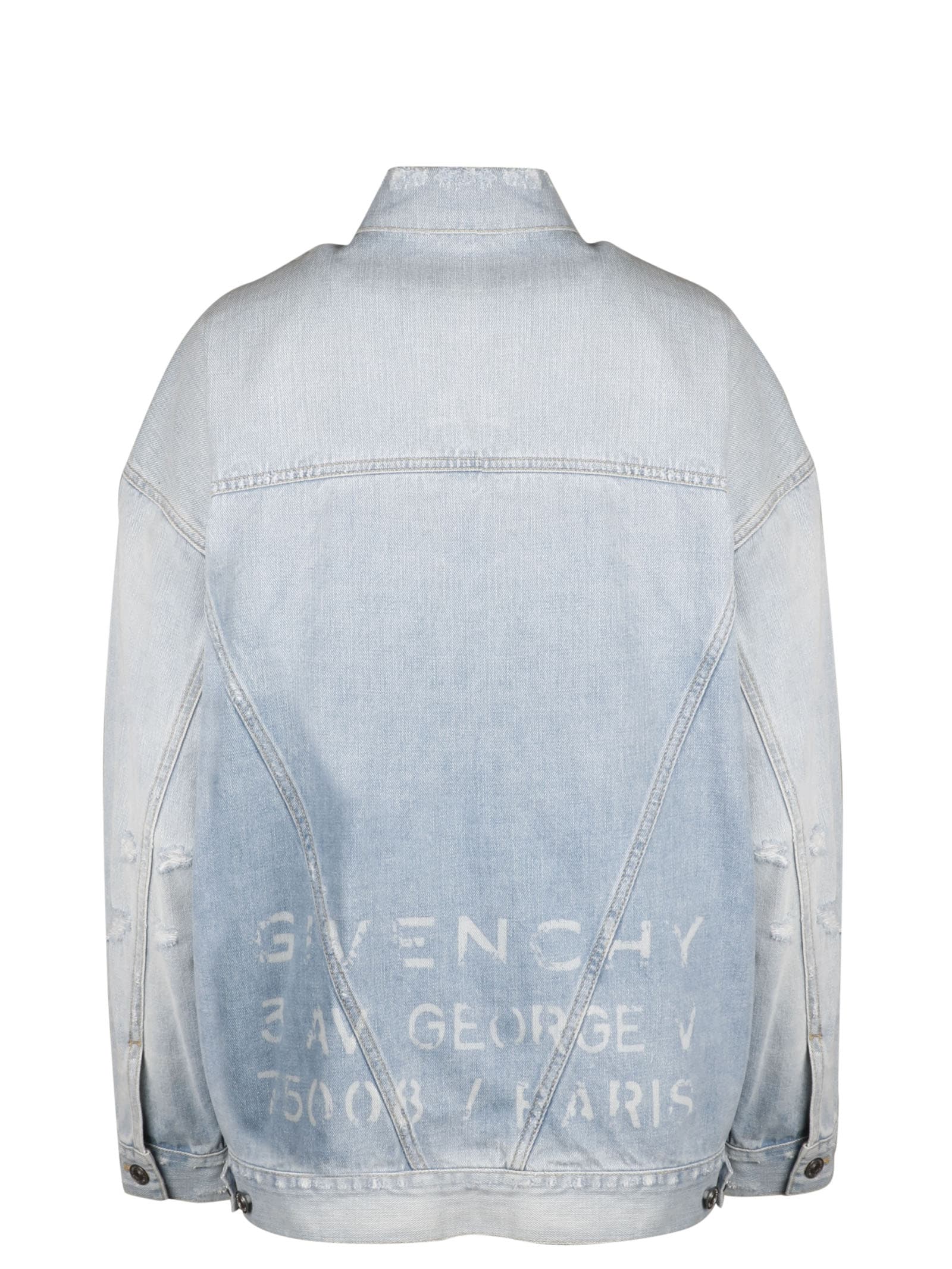 givenchy paris denim jacket