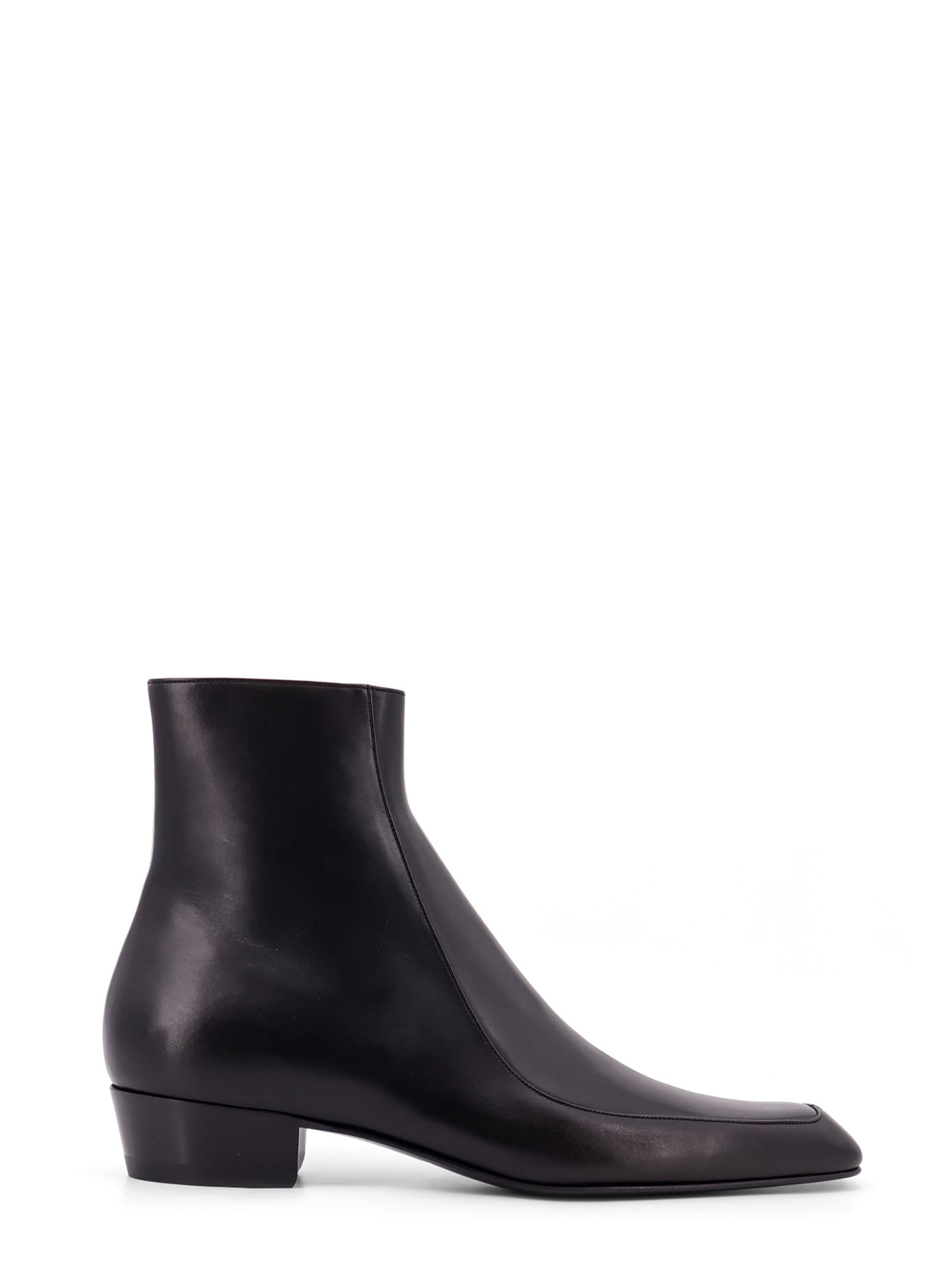 Augustin Zip Detailed Ankle Boots