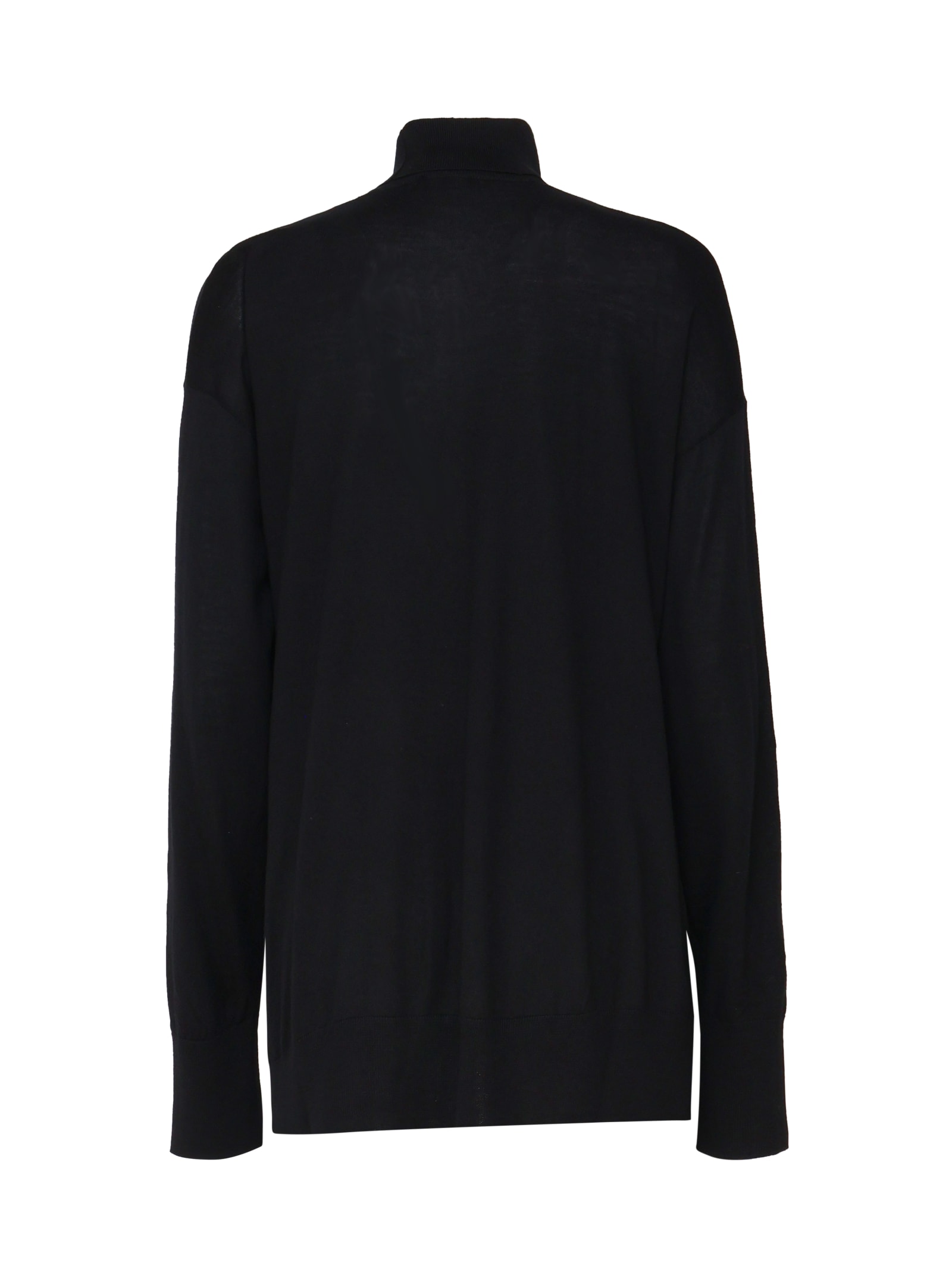 Shop 's Max Mara Livia Turtleneck Sweater In Black