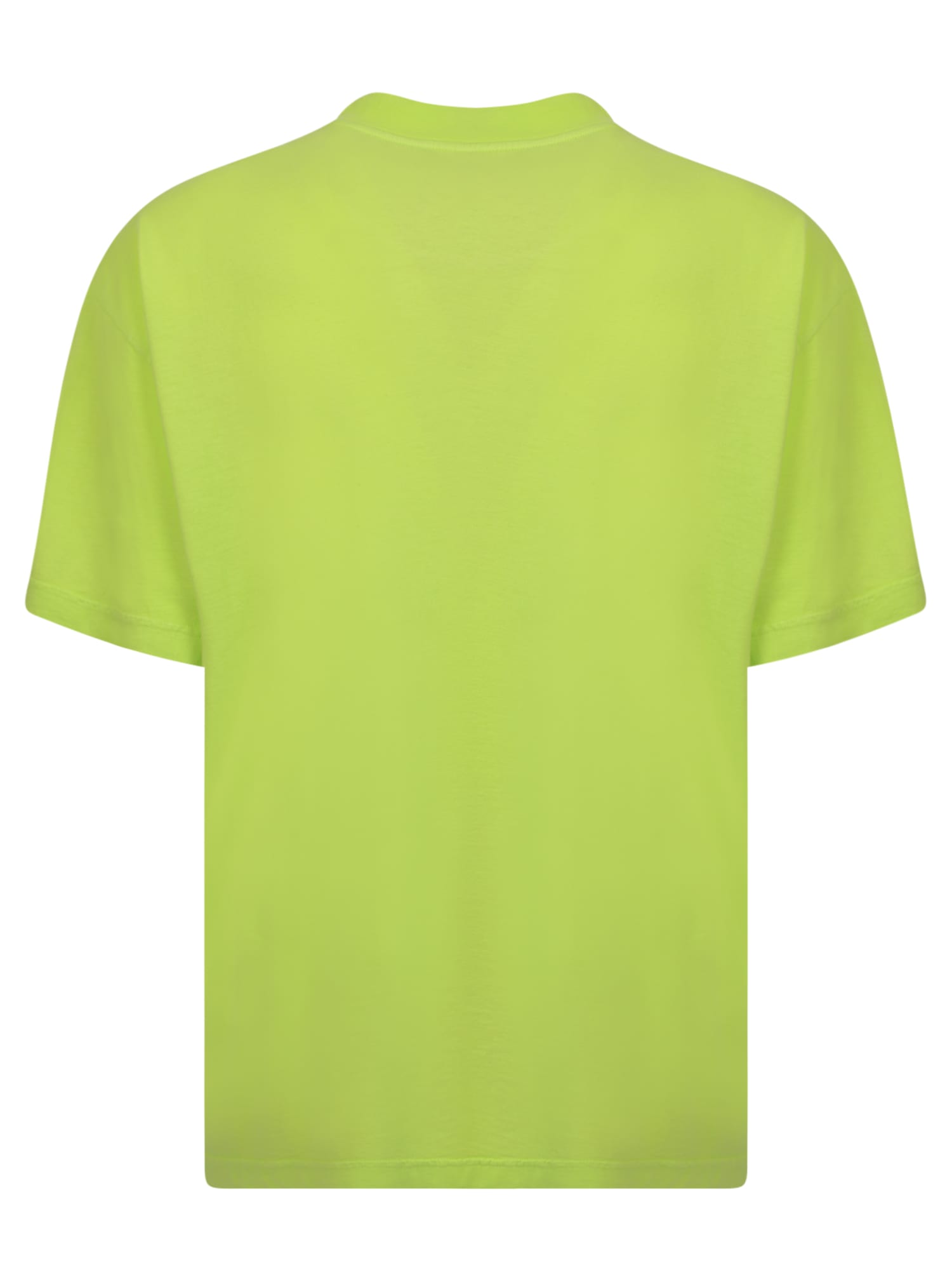 Shop Bonsai Regular Lime Green Logo T-shirt