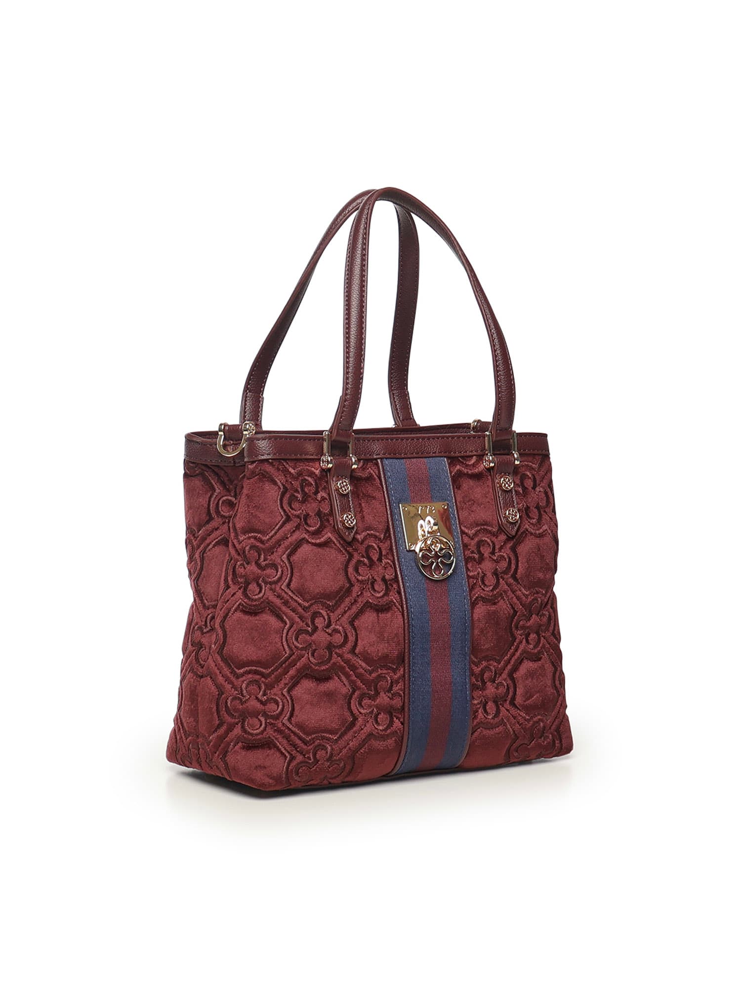 V73 Cate Shopping Bag In Burgundy