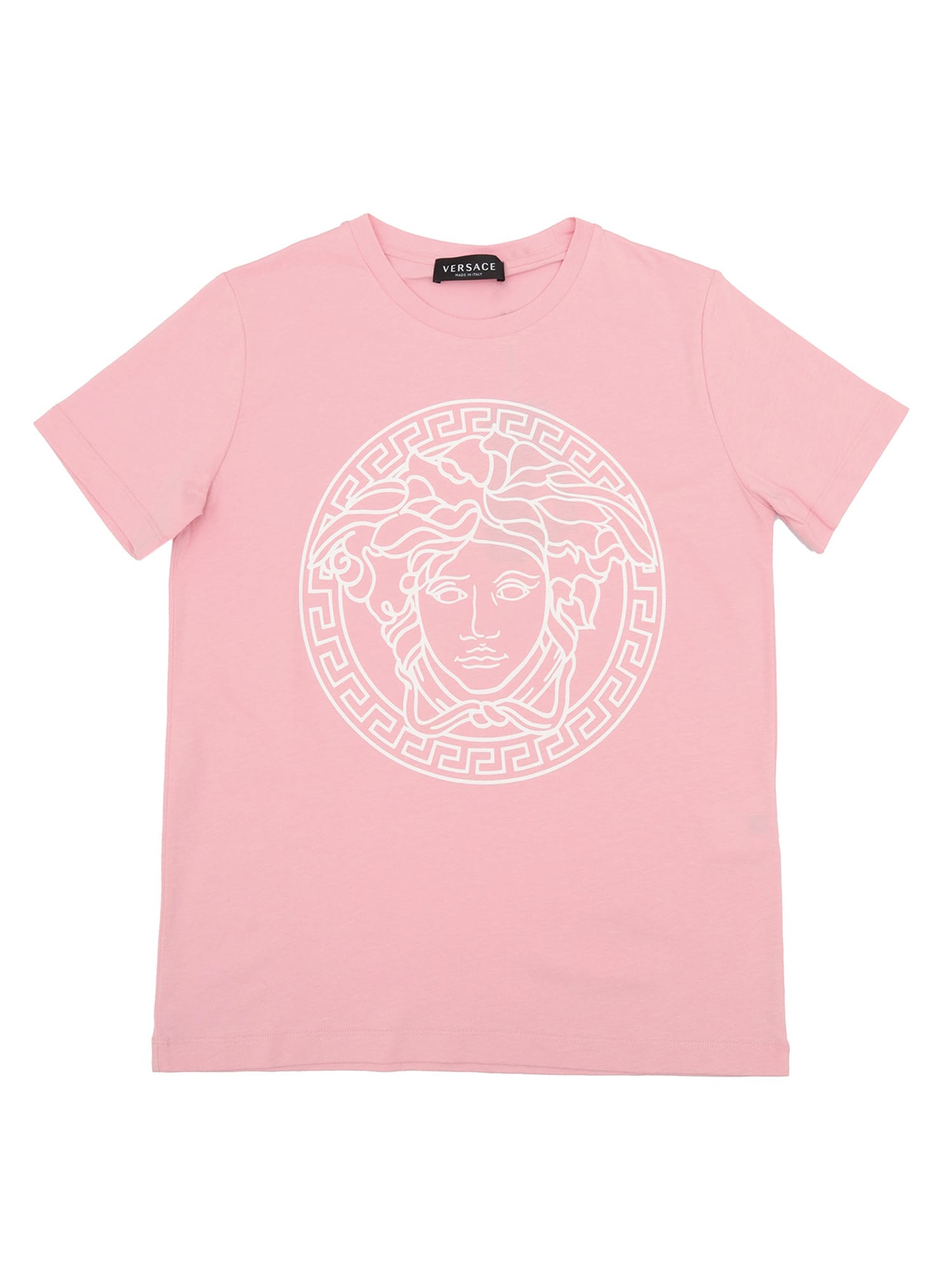 Versace Medusa T-shirt In Pink