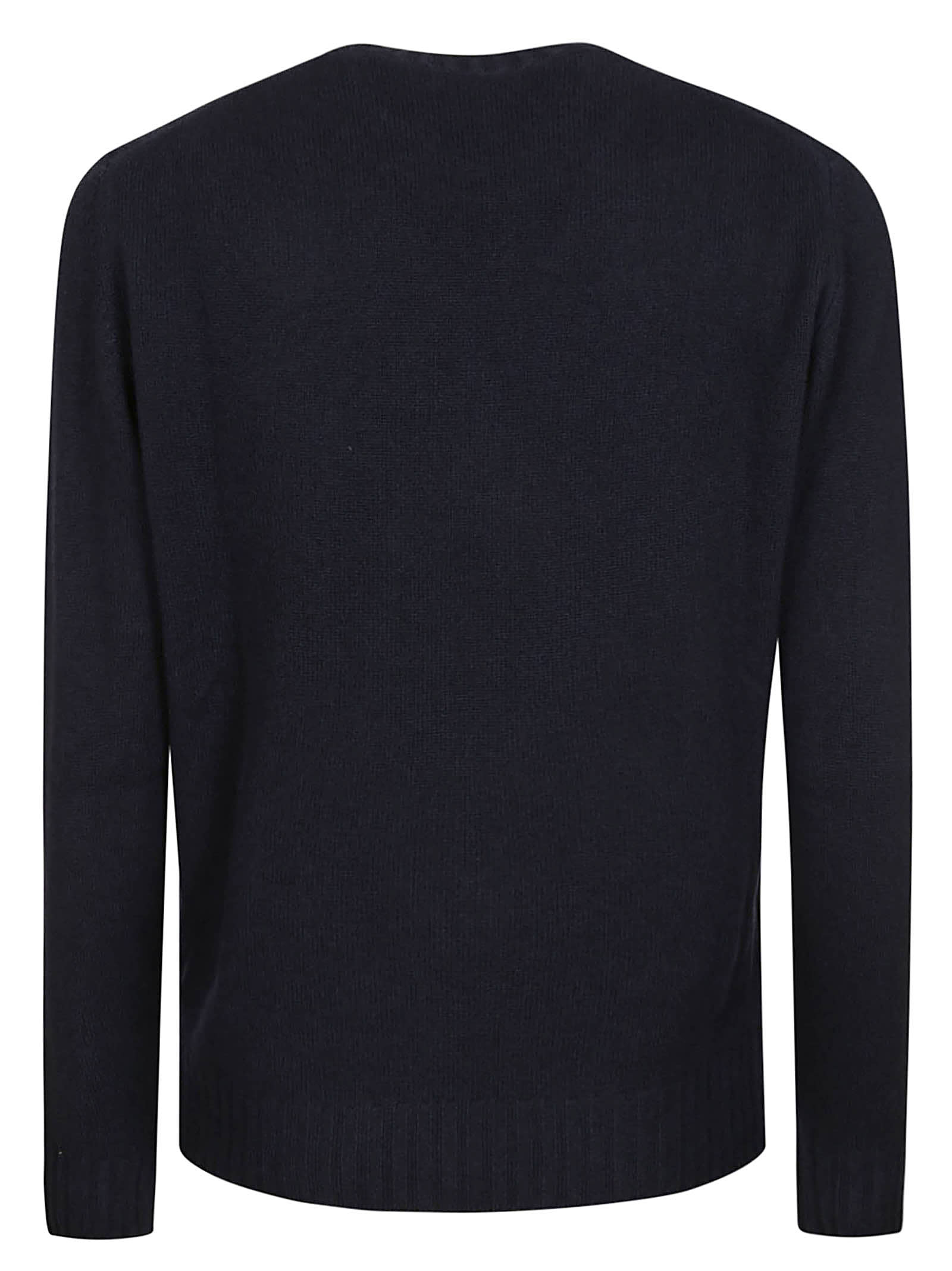 Filippo De Laurentiis Crewneck Sweater Ls In Blue