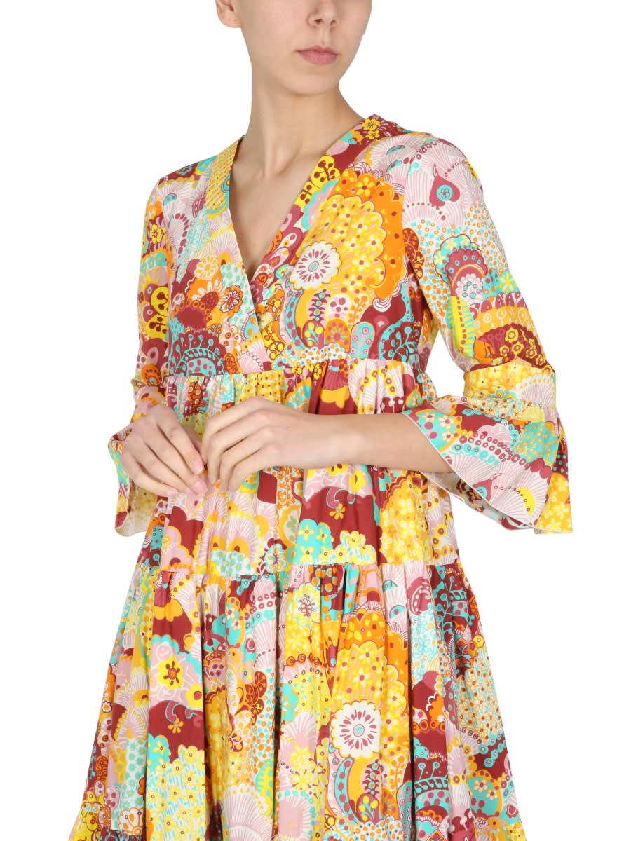 Shop La Doublej Jennifer Jane Dress In Multicolour