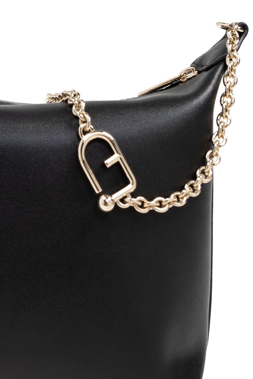 Shop Furla Nuvola Mini Bag In Nero