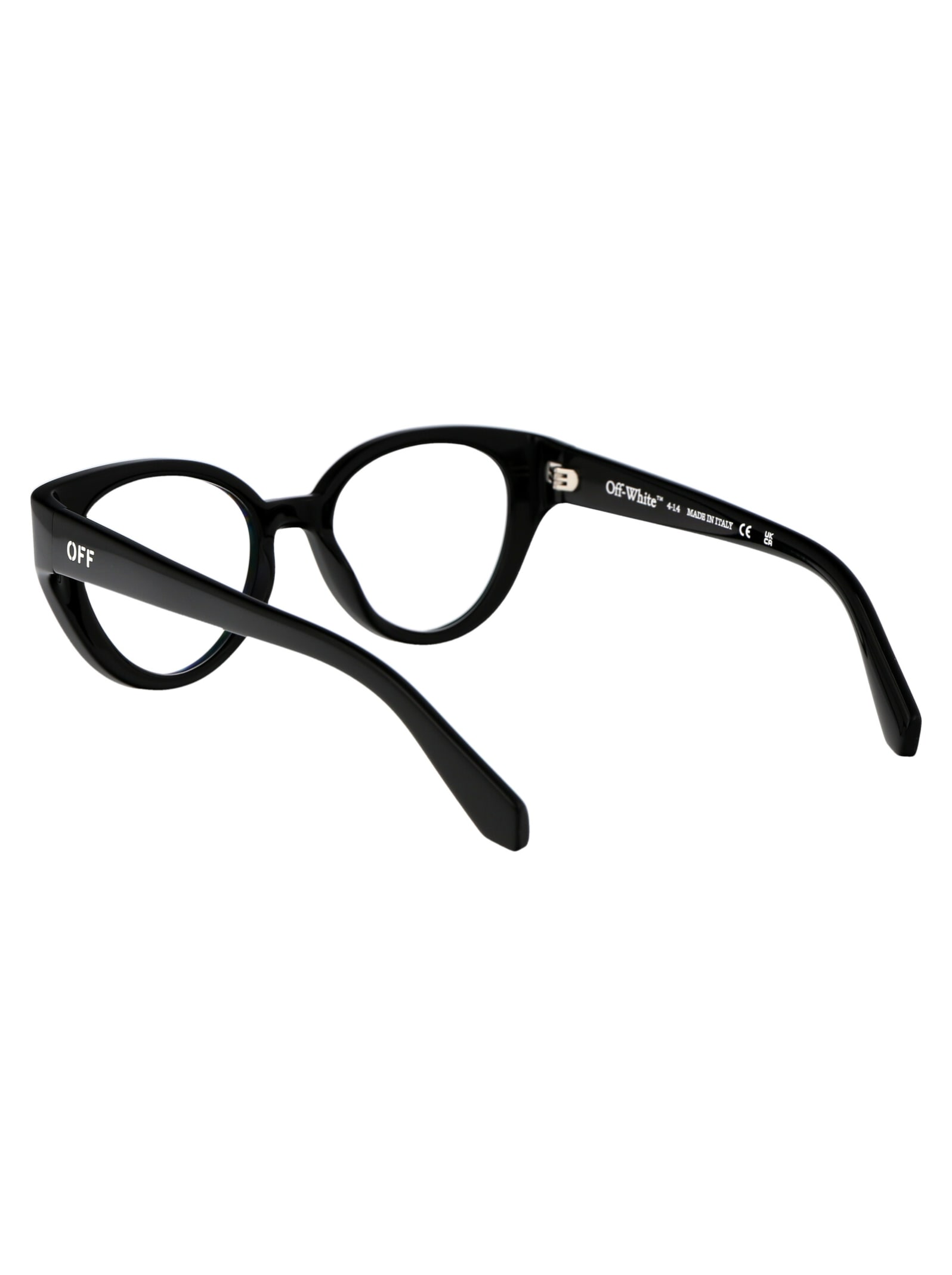 Shop Off-white Optical Style 62 Glasses In 1000 Black