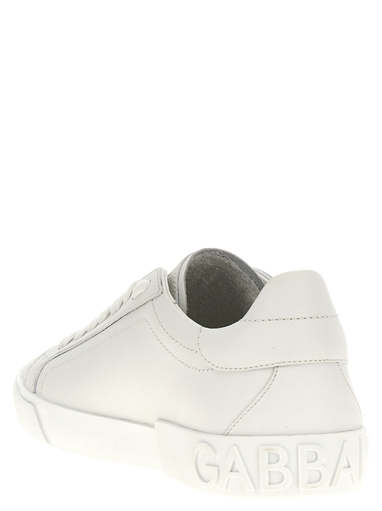 Shop Dolce & Gabbana Portofino Vintage Sneakers