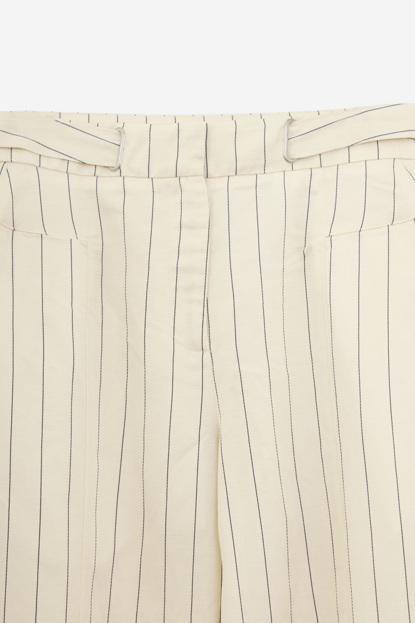 Shop Remain Birger Christensen Wide Suiting Pants In Cream