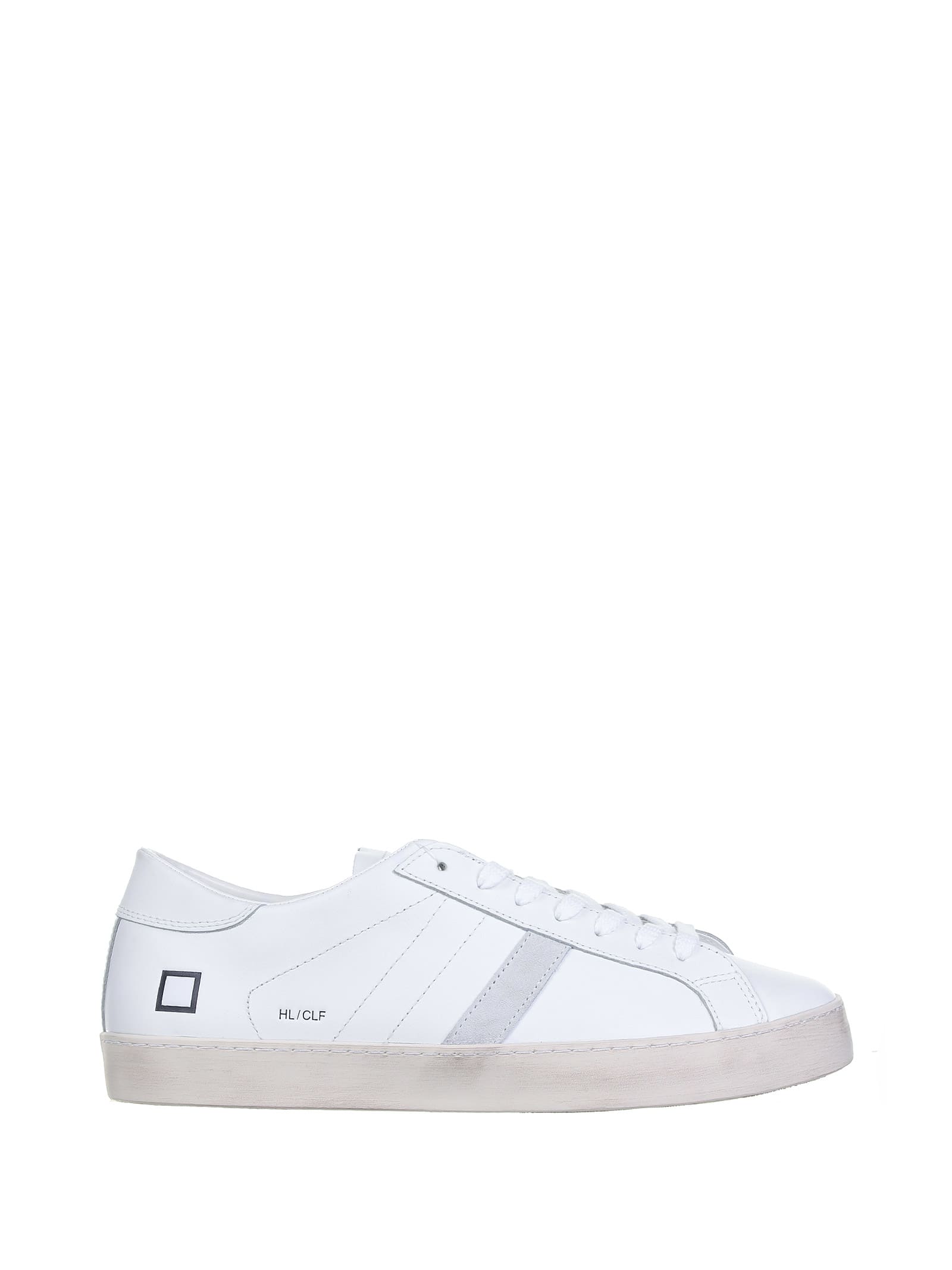 D.A.T.E. Hill Low White Sneakers