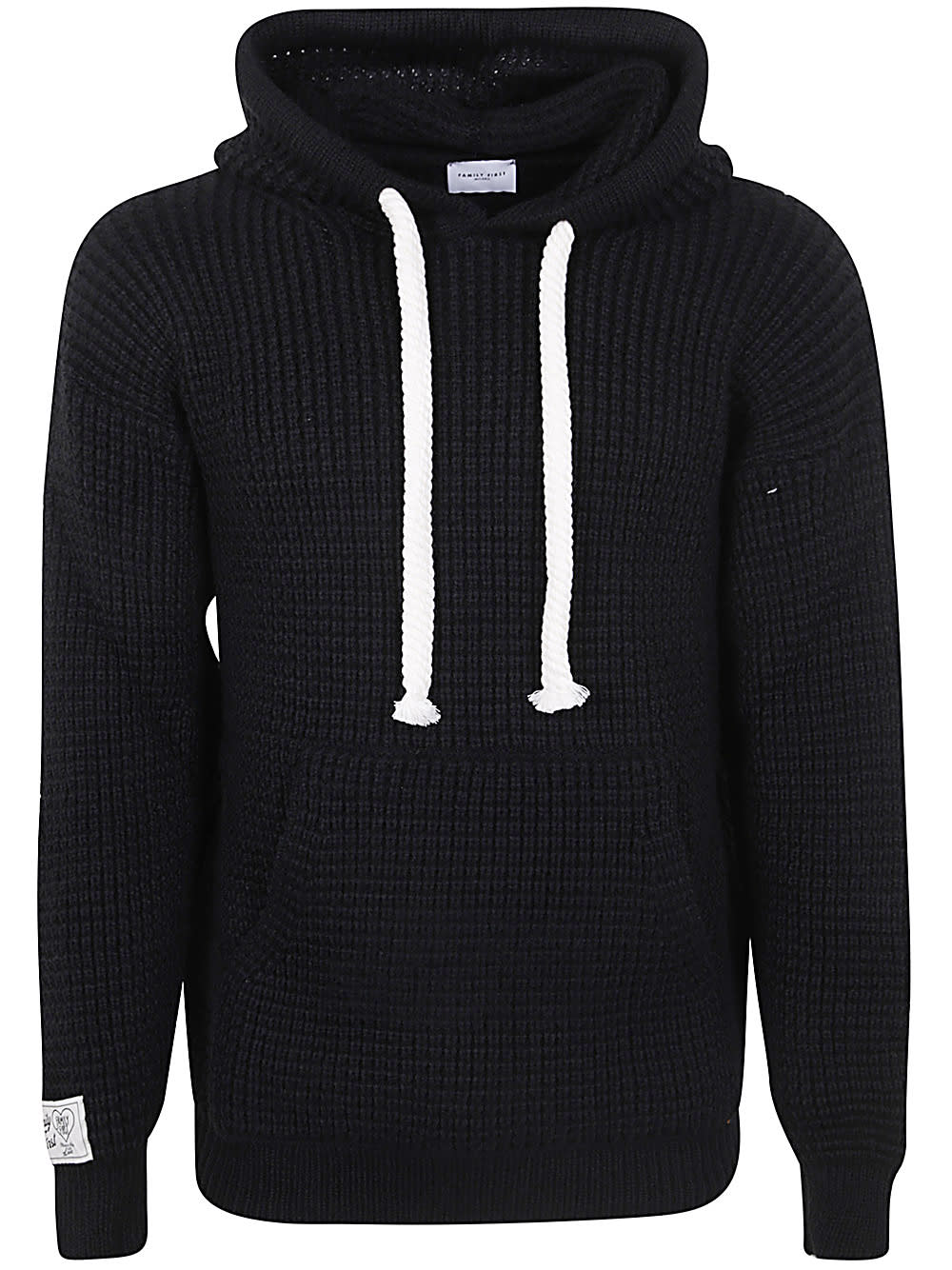 Shop Family First Milano Maglia Inglese Hoodie In Bk Black