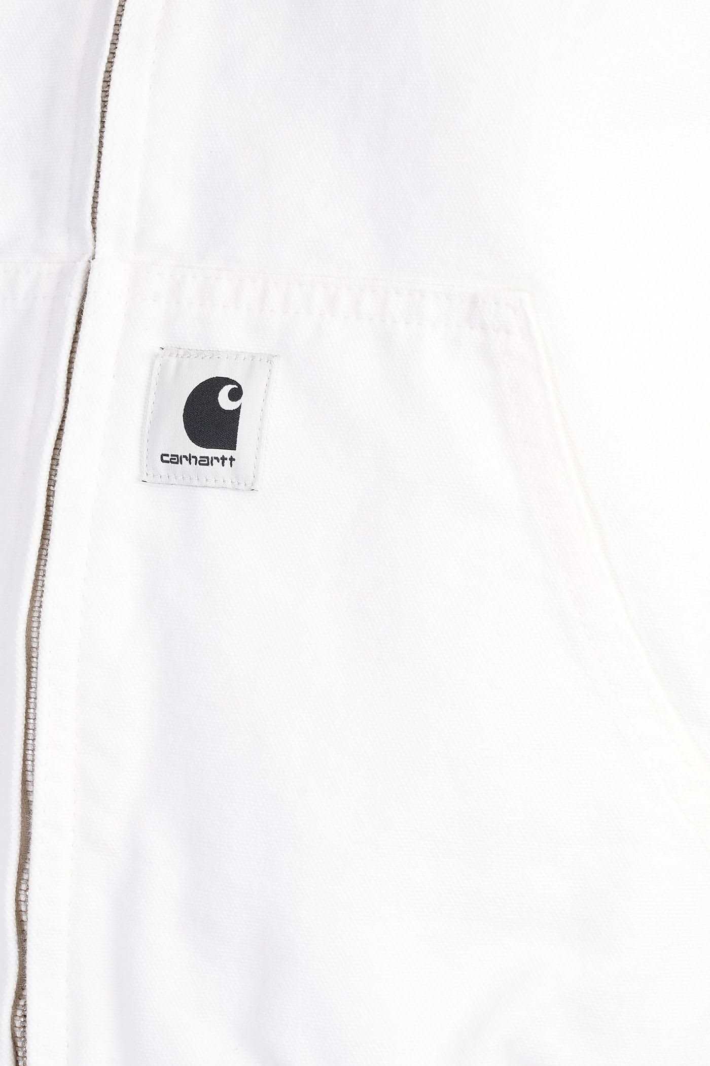 Carhartt Og Active Jacket Casual Jacket In White Cotton In White