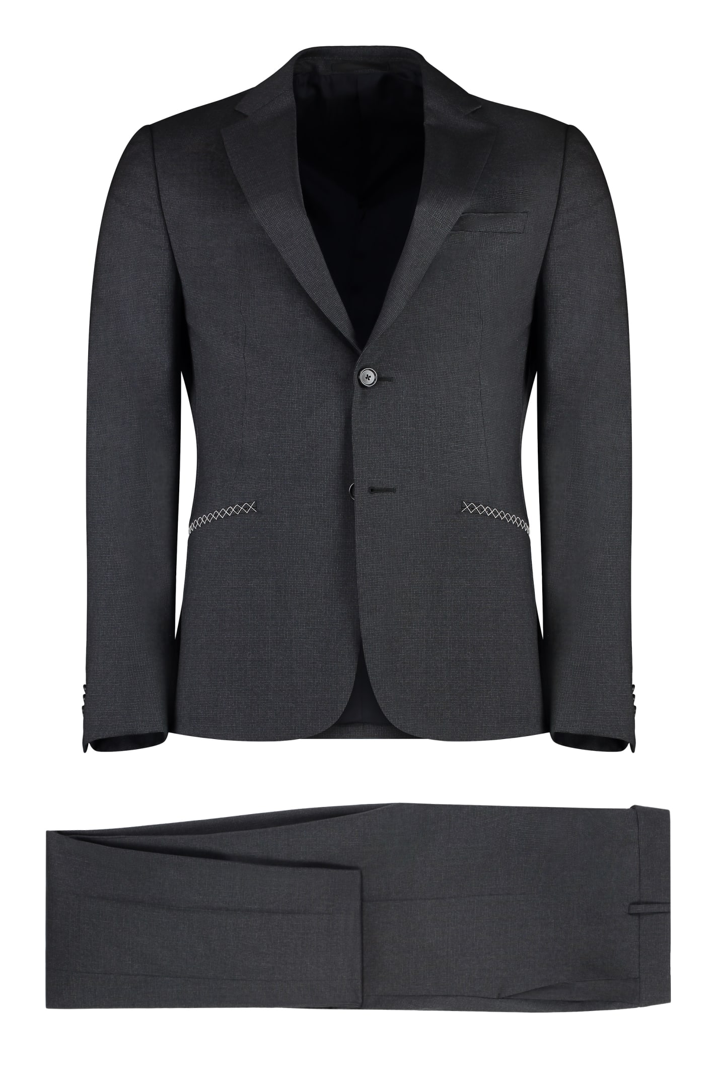 Wool Two-pieces Suit