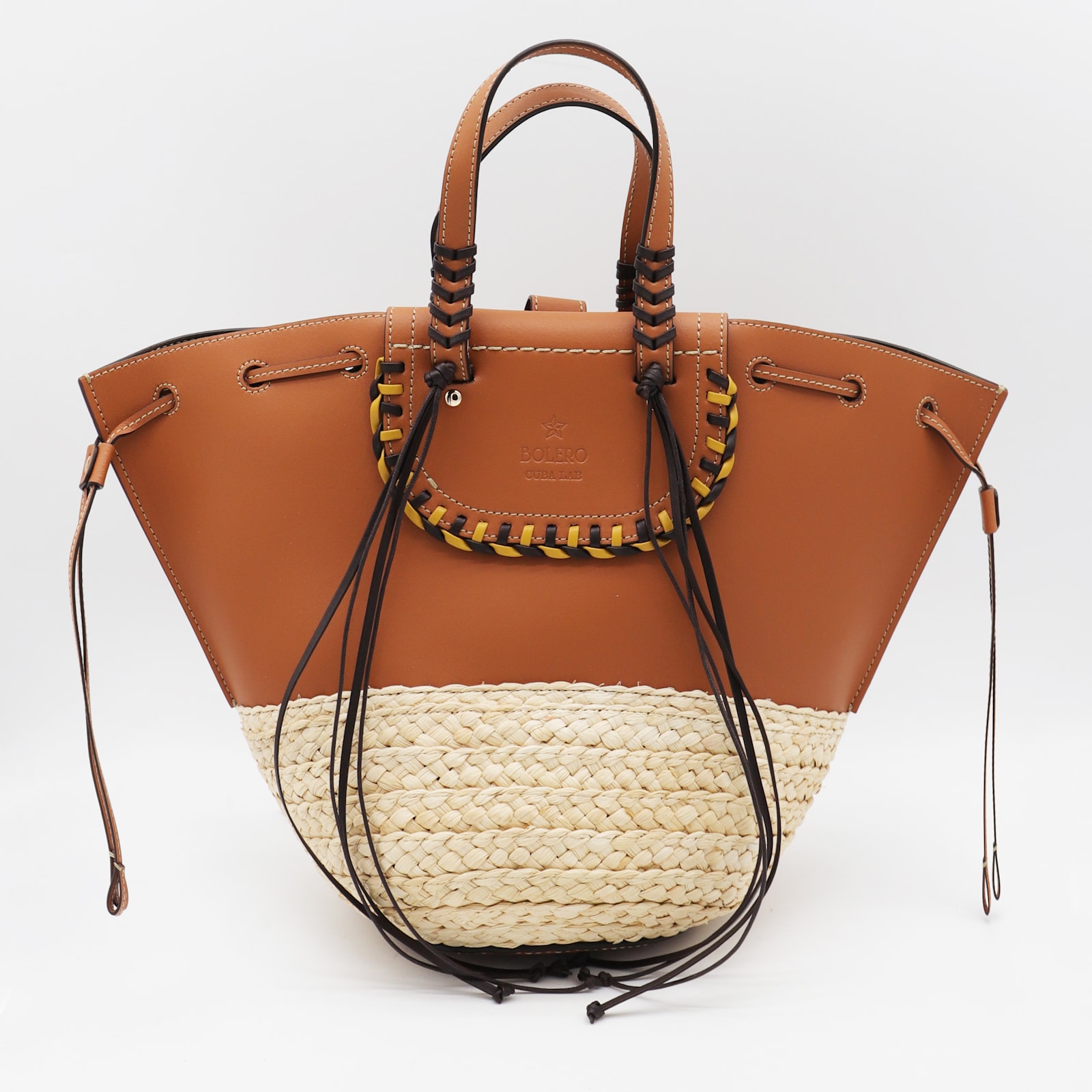 Brown Leather Bolero Totes