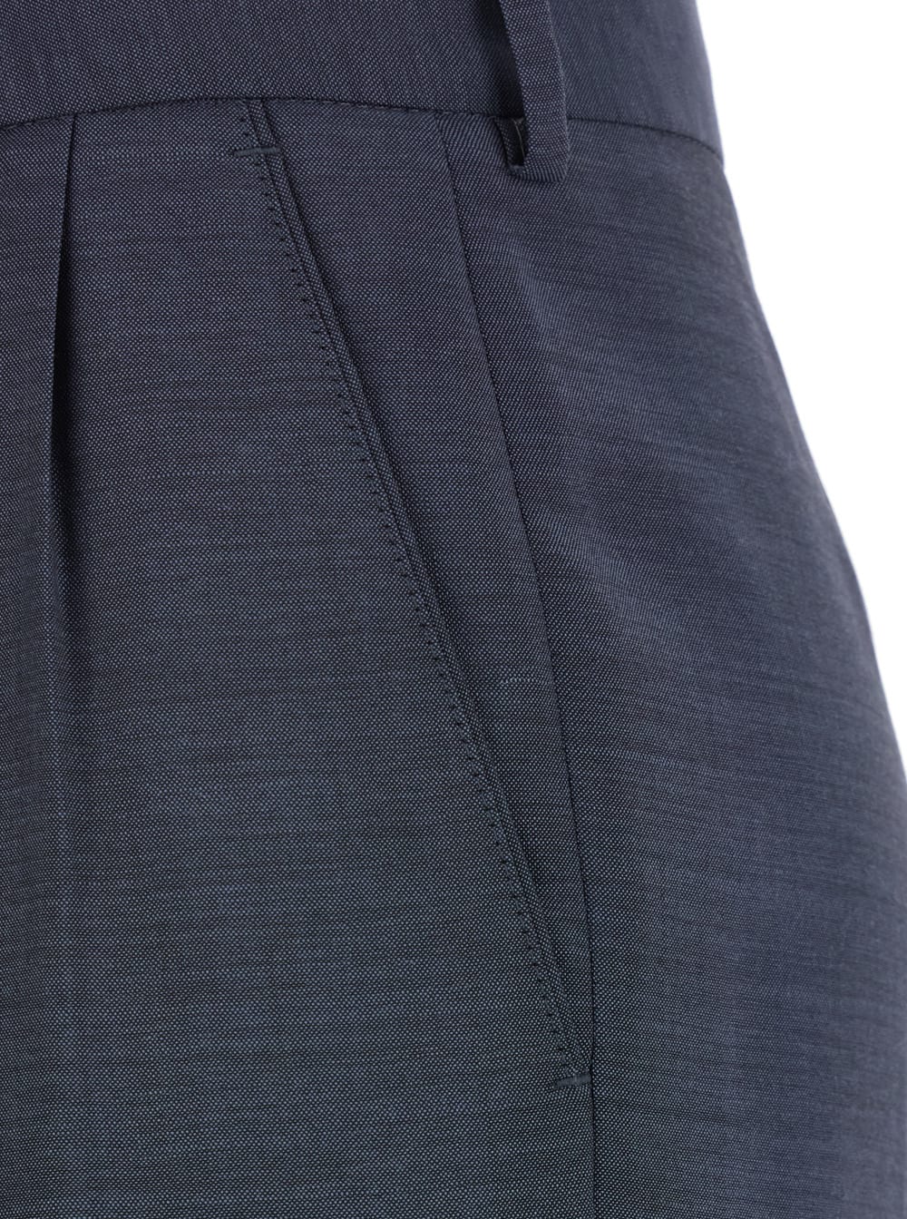 Blazé Milano Fox First Class Navy Trousers Blue In Blu