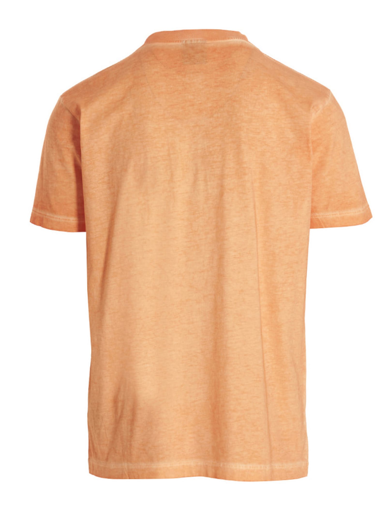 Shop Marcelo Burlon County Of Milan Sunset Cross T-shirt In Orange