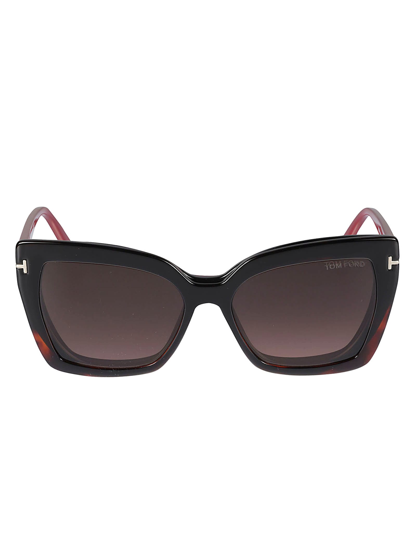 Tom Ford Removable Frame Sunglasses In 075