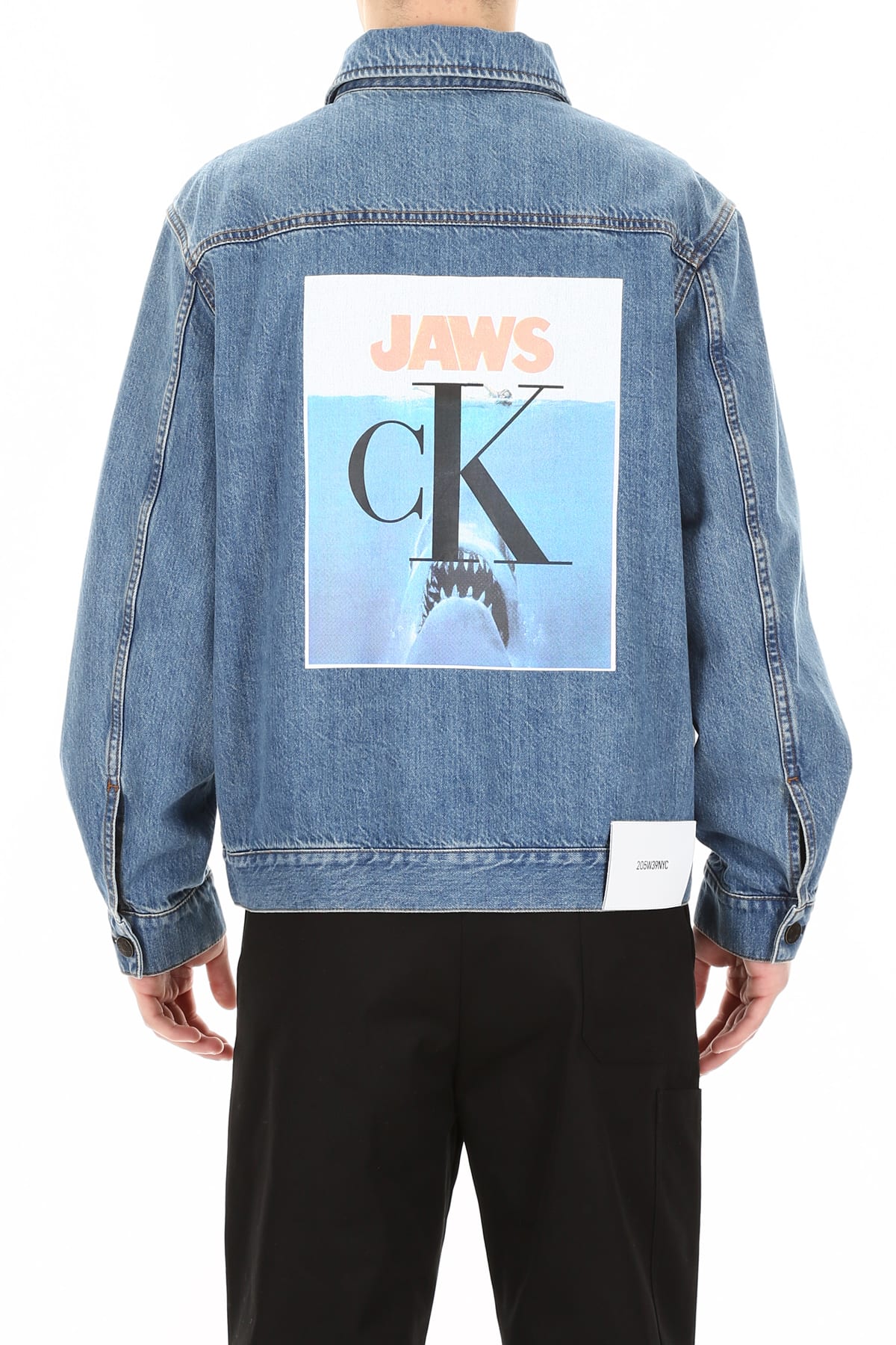 calvin klein 205w39nyc denim jacket