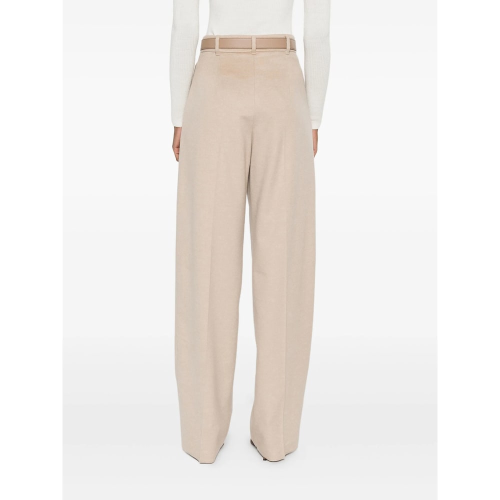 Max Mara Studio Pants In Neutral