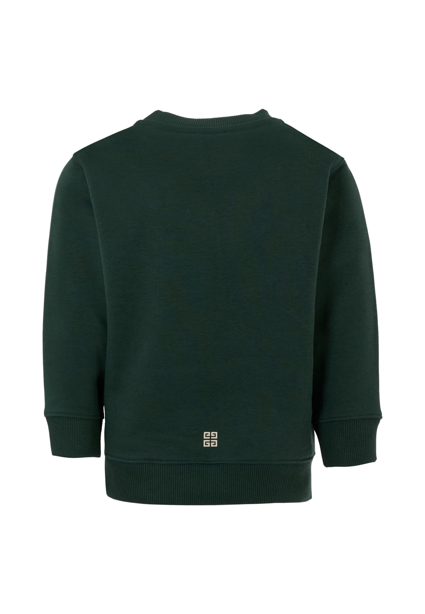 Givenchy Green Sweatshirt For Kids With Logo In Green