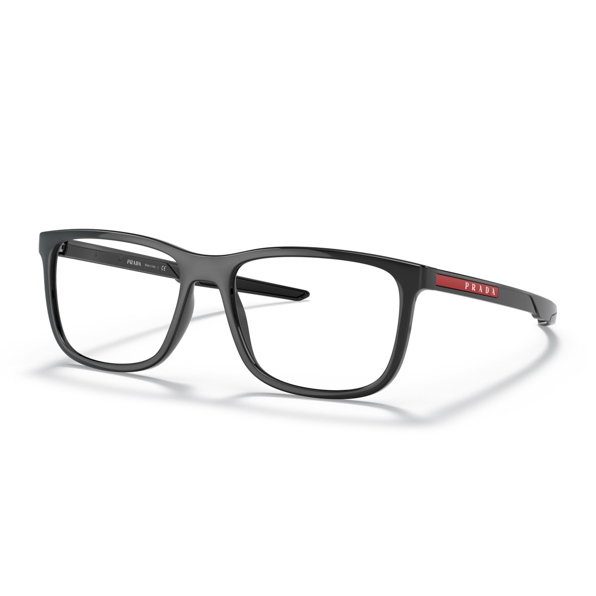 Prada Linea Rossa Ps 07ov 1ab1o1 Nero Glasses In Gray