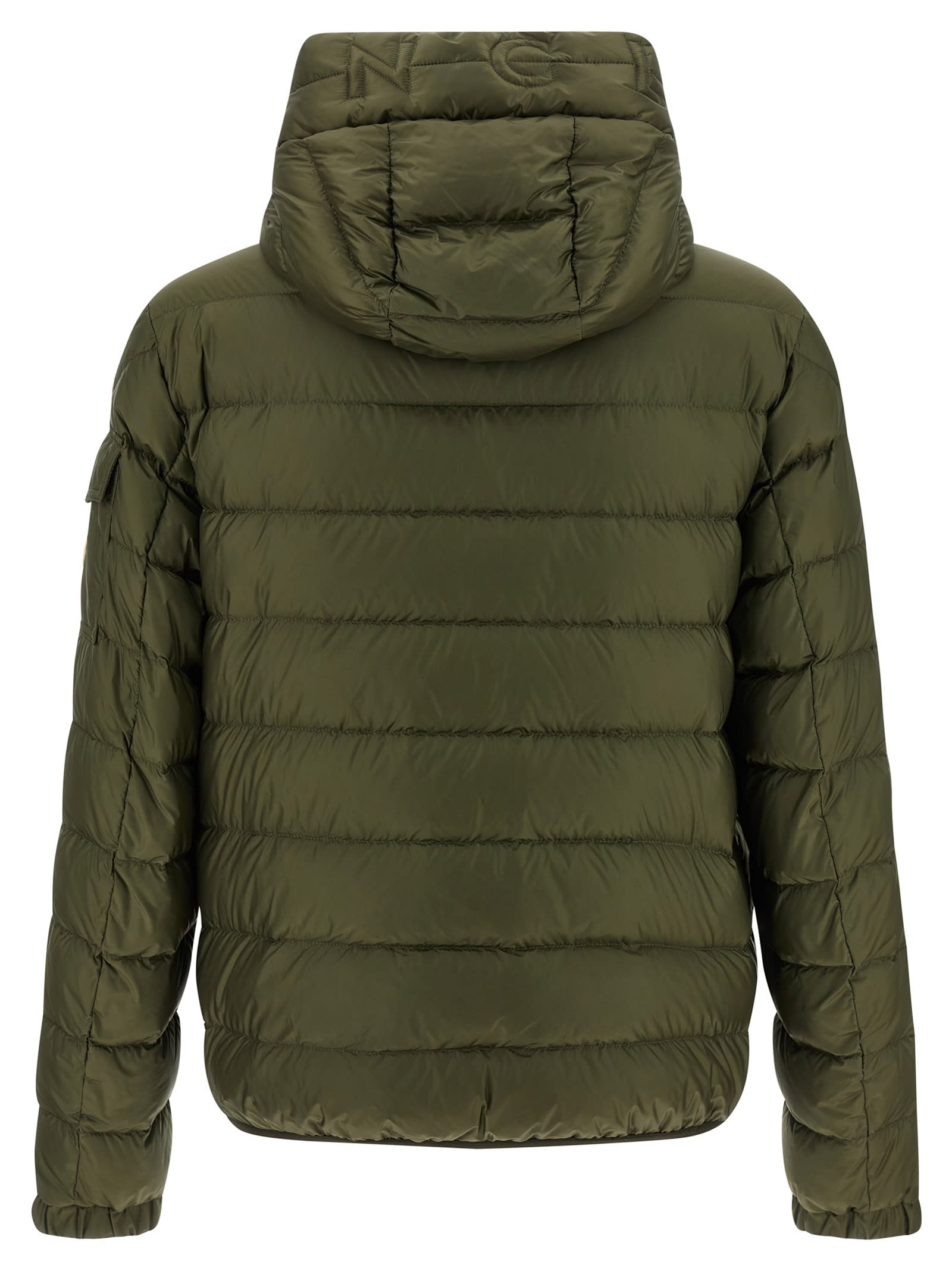 Moncler Najan Down Jacket In Green