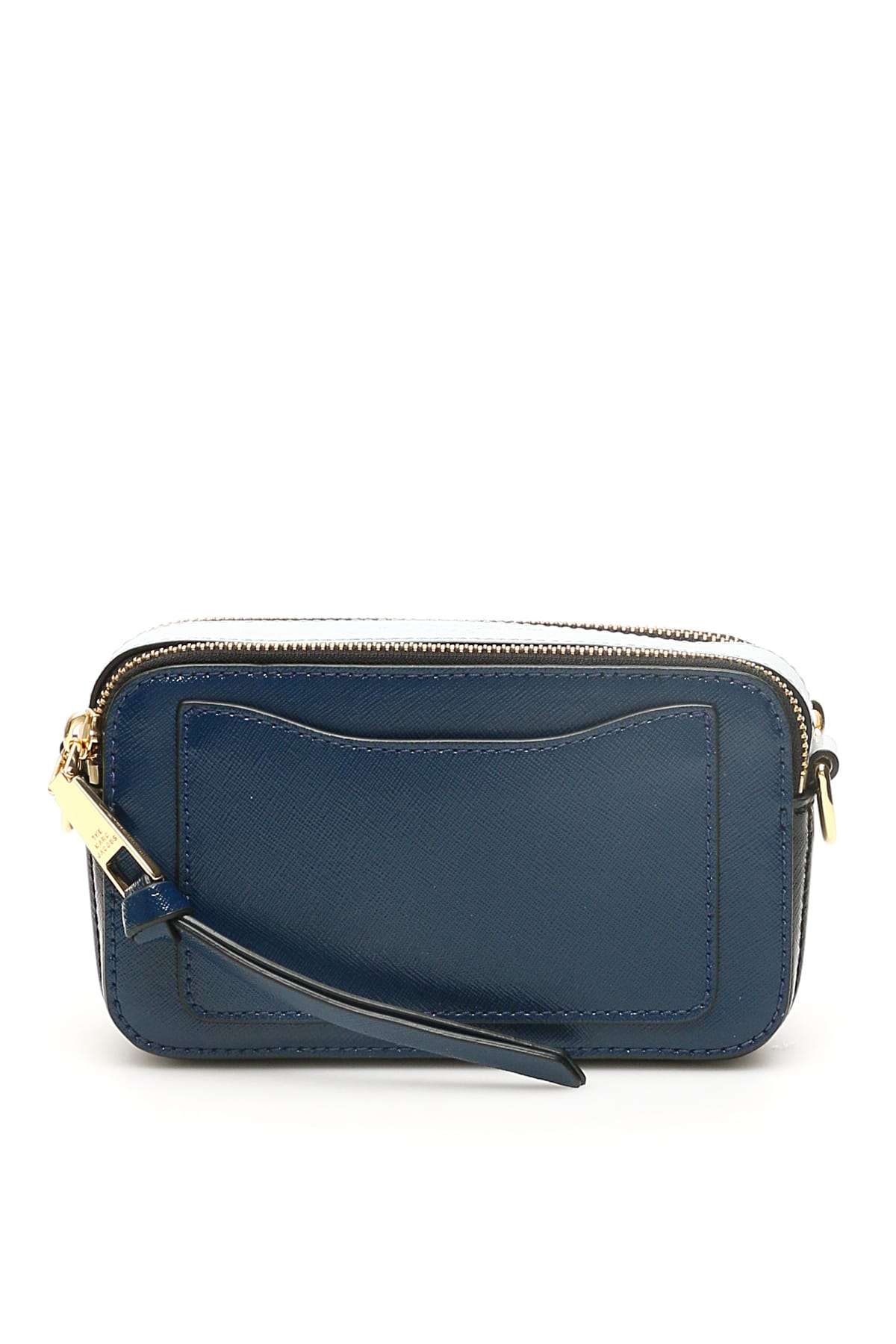 Shop Marc Jacobs The Snapshot Small Camera Bag In New Blue Sea Multi