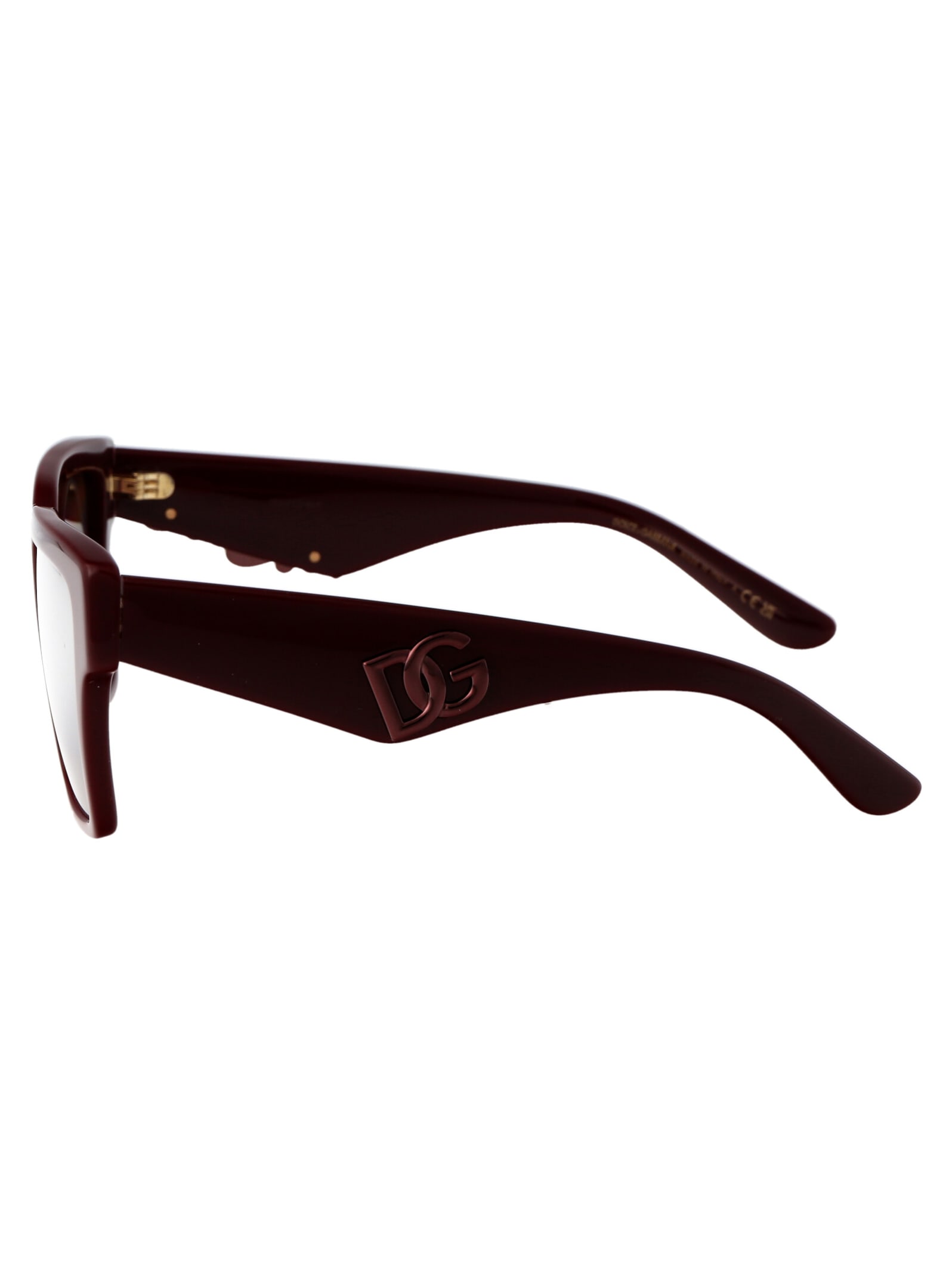 Shop Dolce &amp; Gabbana Eyewear 0dg4436 Sunglasses In 30917e Bordeuax