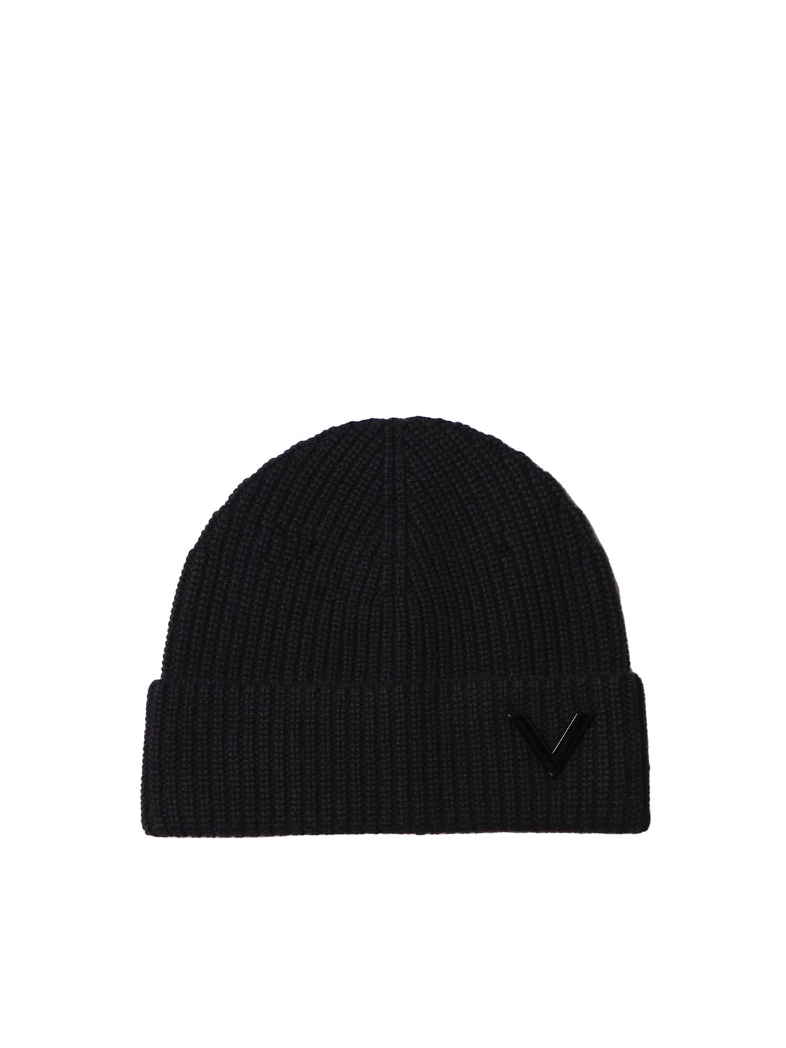 Shop Valentino Cashmere Hat In Black
