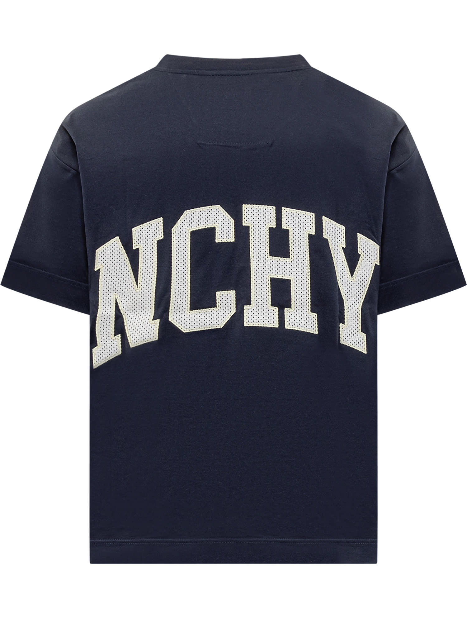 Shop Givenchy T-shirt With Logo In Medium Blue