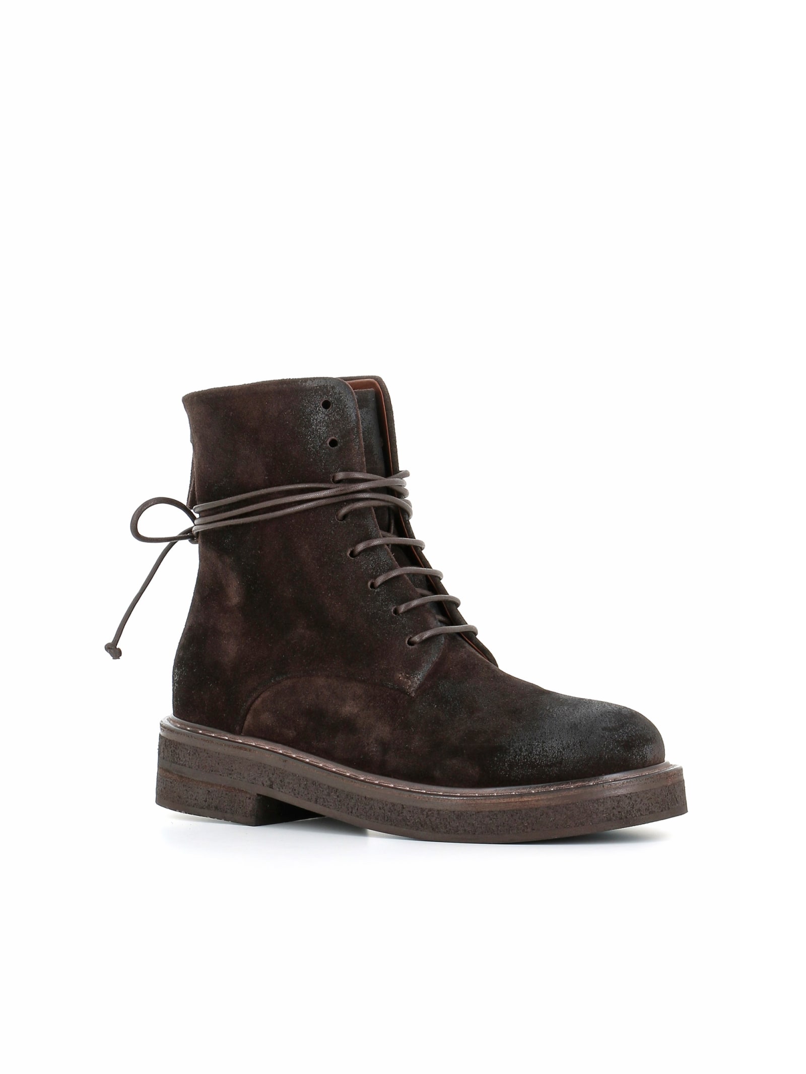 Shop Marsèll Lace-up Boot Mw2952 In Brown