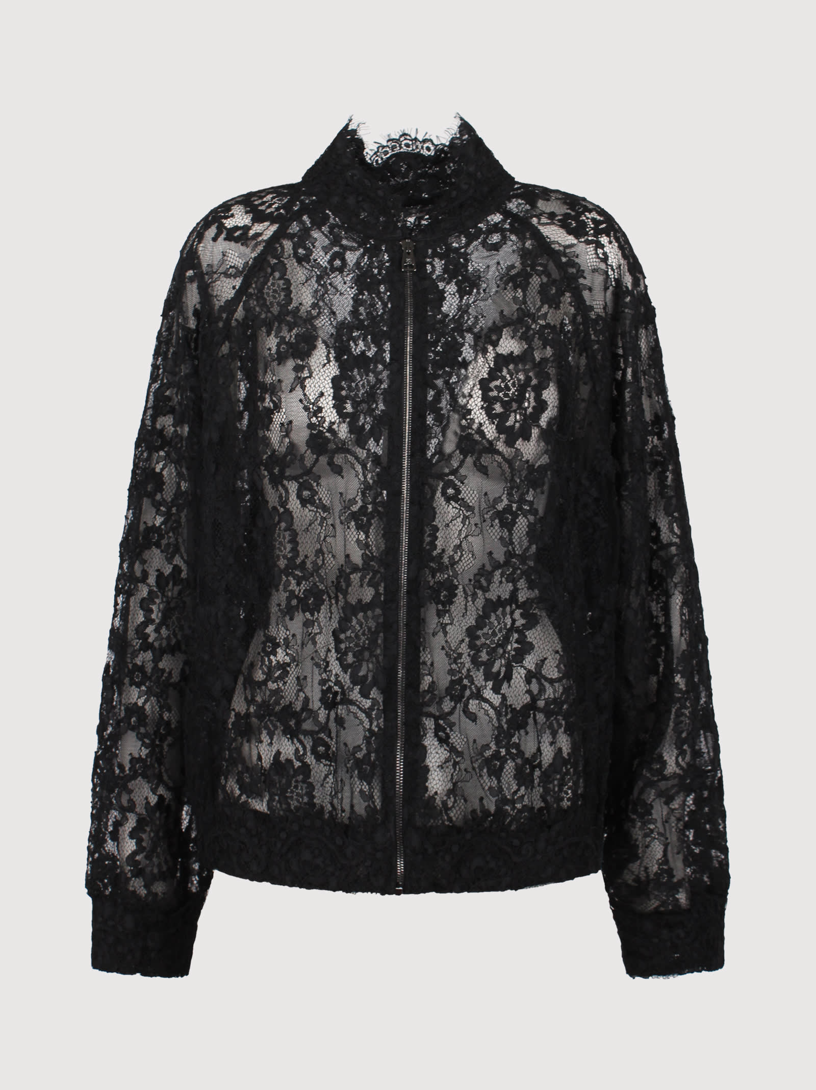 ERMANNO SCERVINO ERMANNO SCERVINO FLORAL BOMBER JACKET 