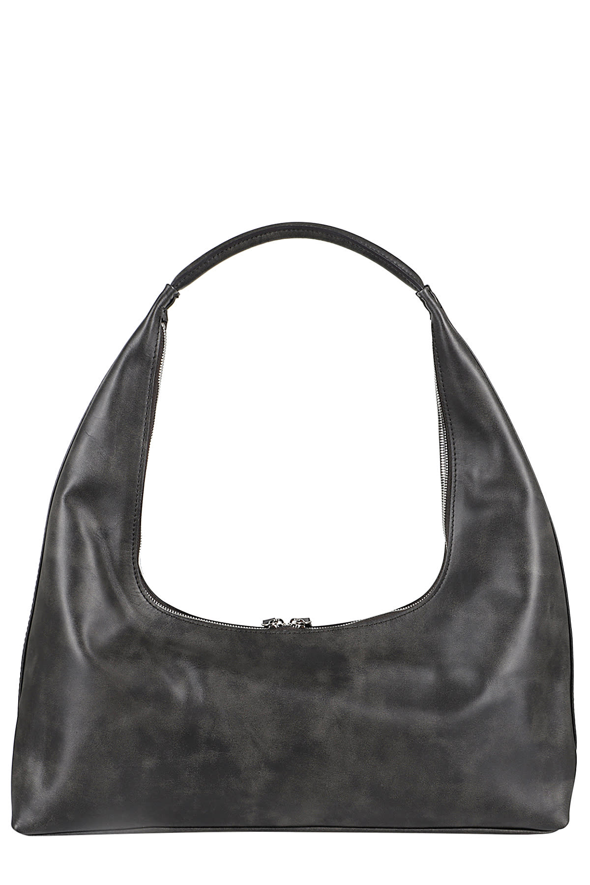 Shop Marge Sherwood Hobo Large In Washed Black Two Tone