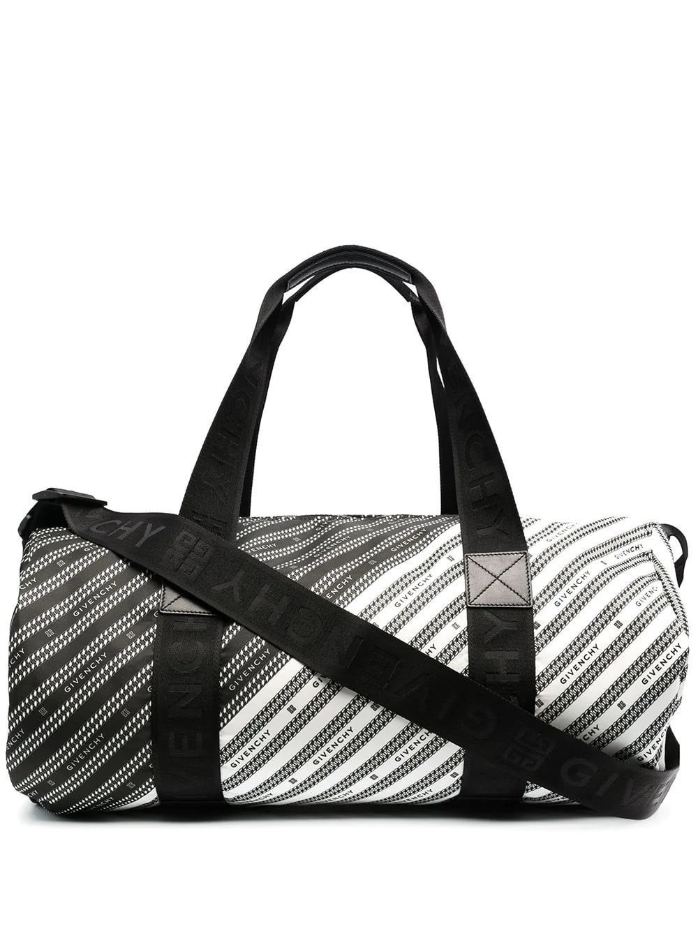 Black And White Givenchy Light 3 Duffel Bag