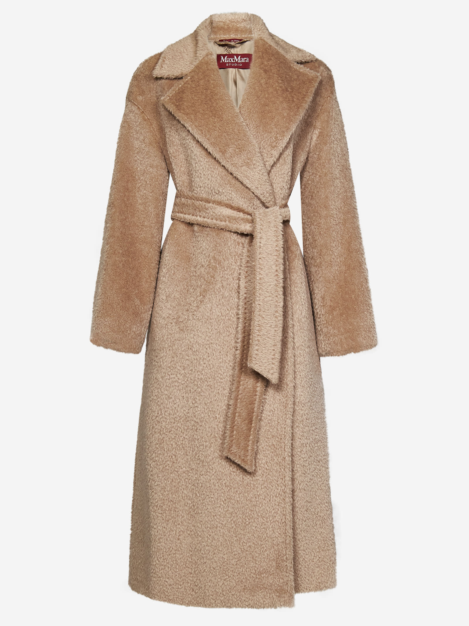 Max Mara Febe Coat In Beige