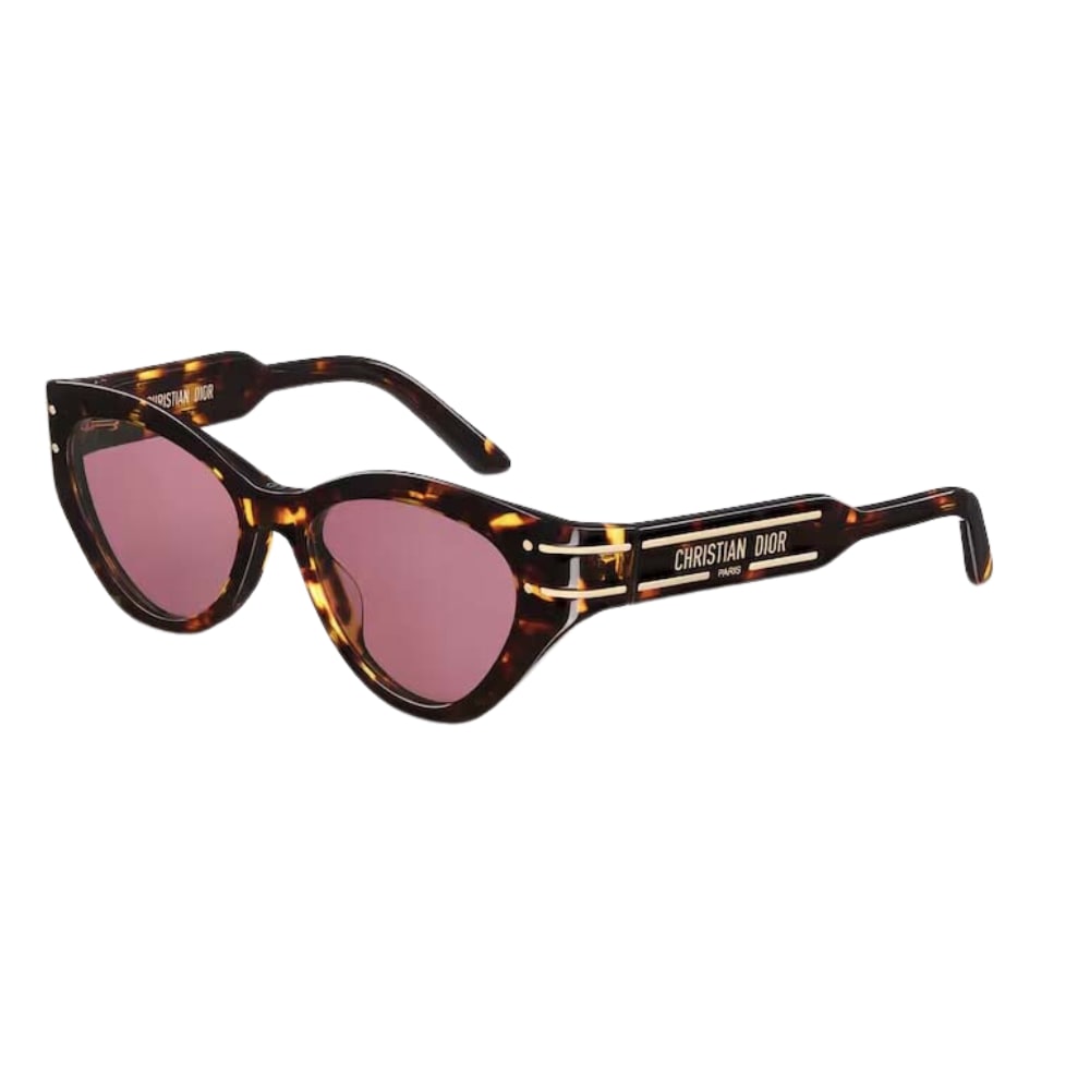 Shop Dior Sunglasses In Havana/rosa