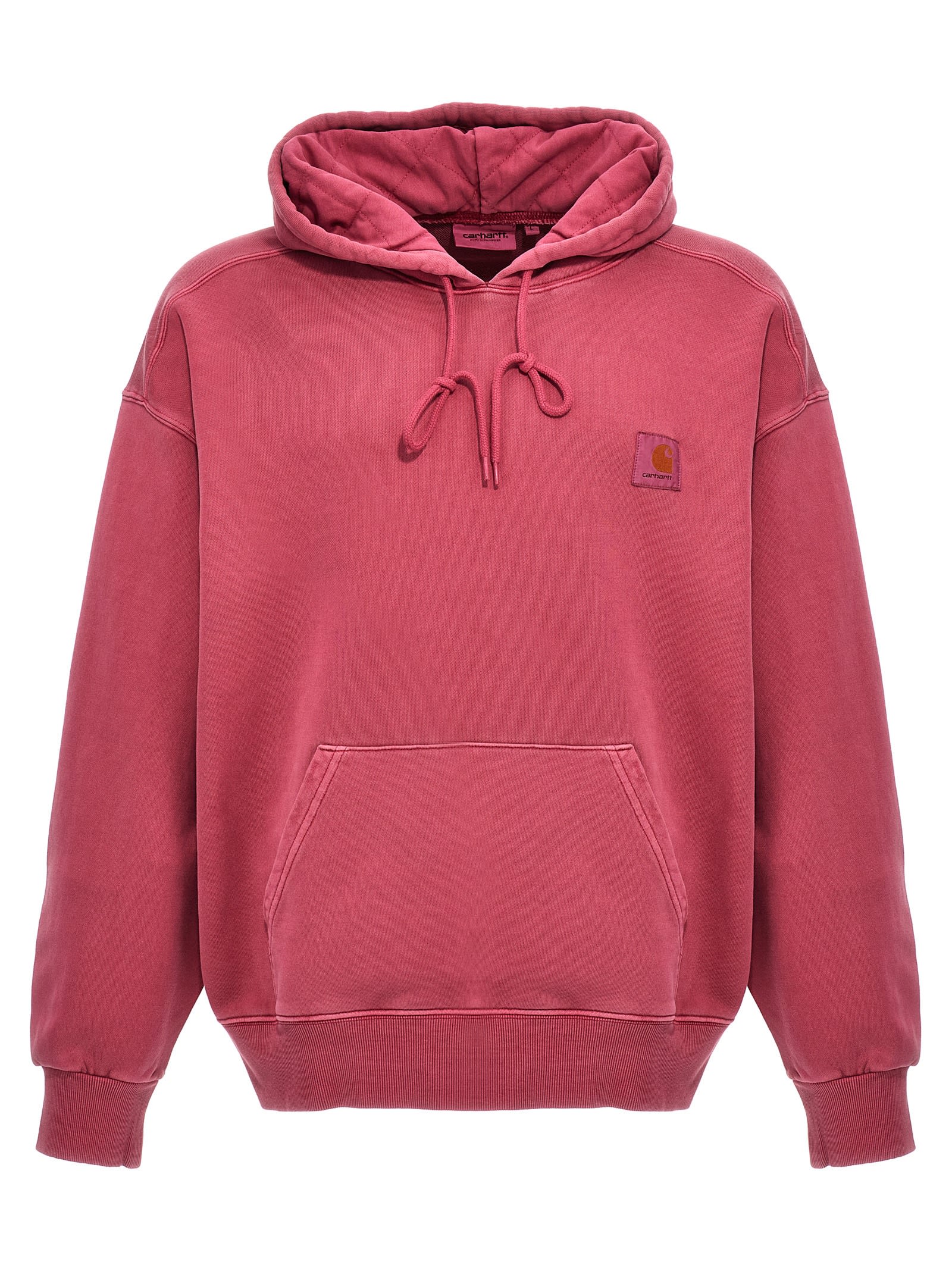 Shop Carhartt Nelson Hoodie In Fuxia