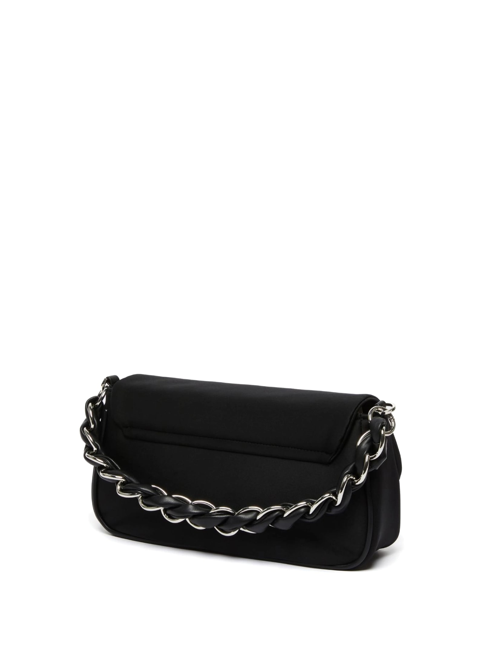 Shop Marella Baguette Bag Emily Black In Nero