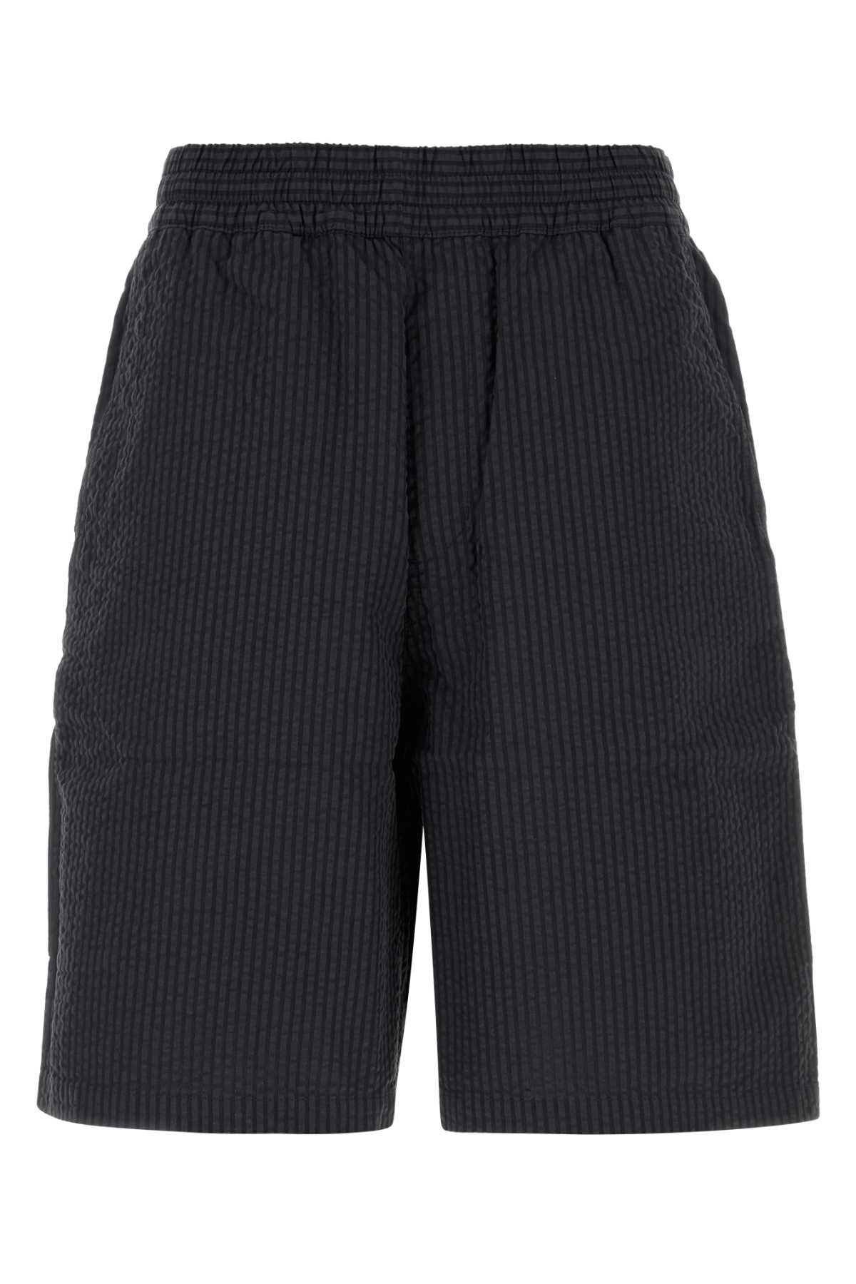 Embroidered Cotton Toland Short