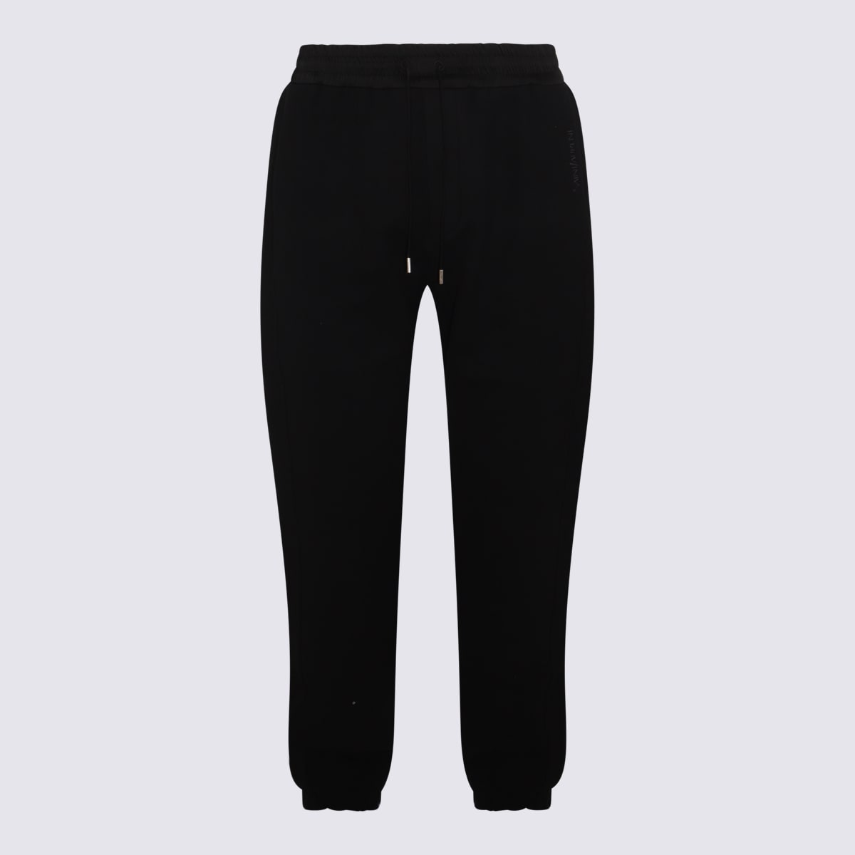 Shop Saint Laurent Black Cotton Pants