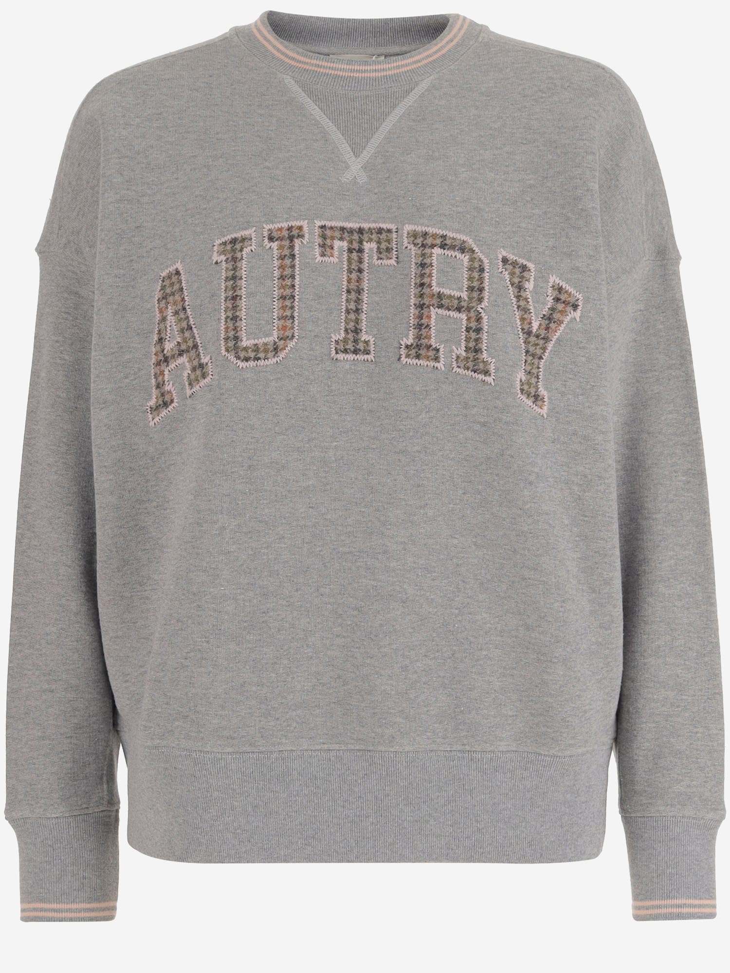 Cotton Sweatshirt With Logo