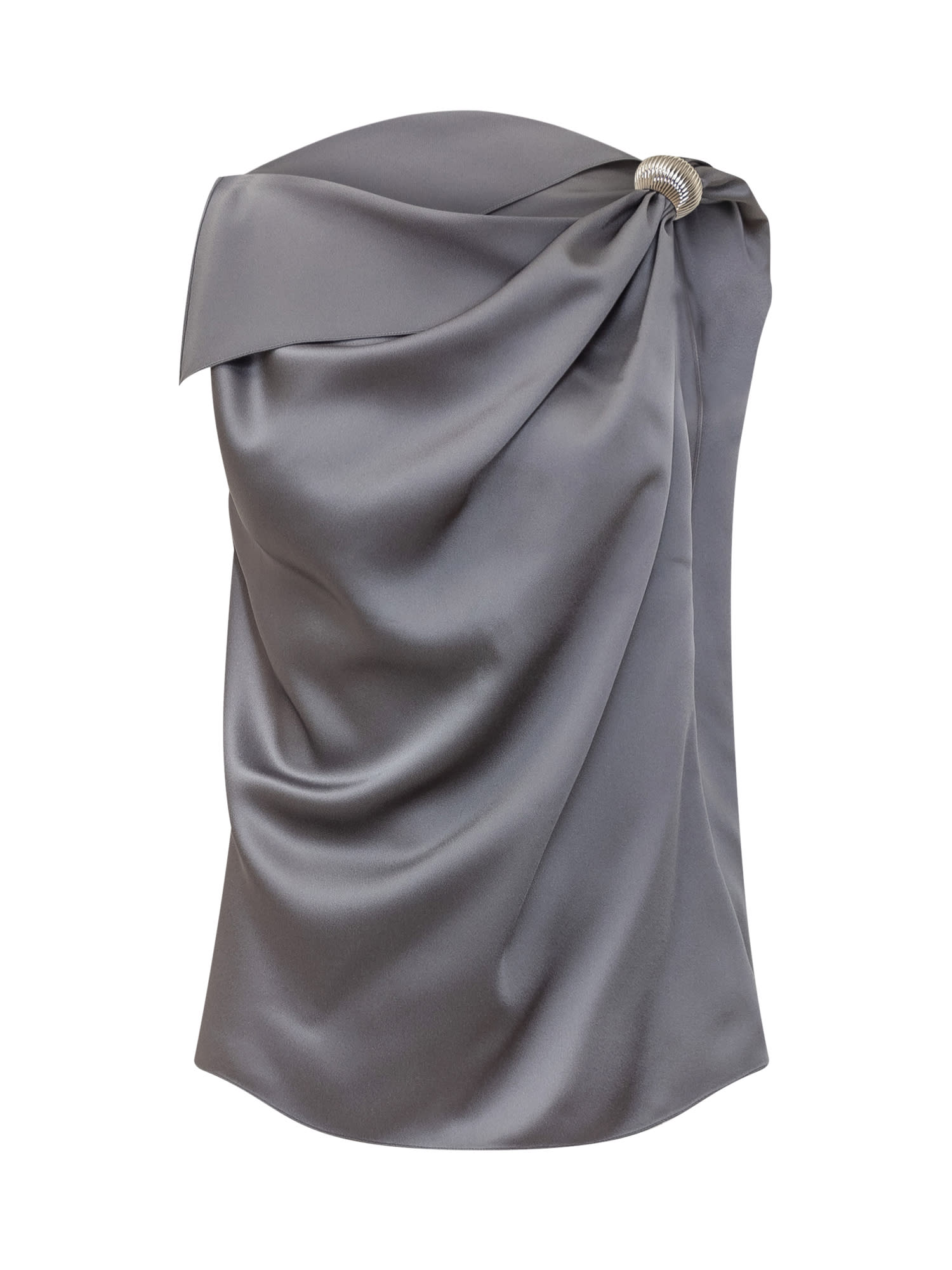 Lanvin Top In Gray