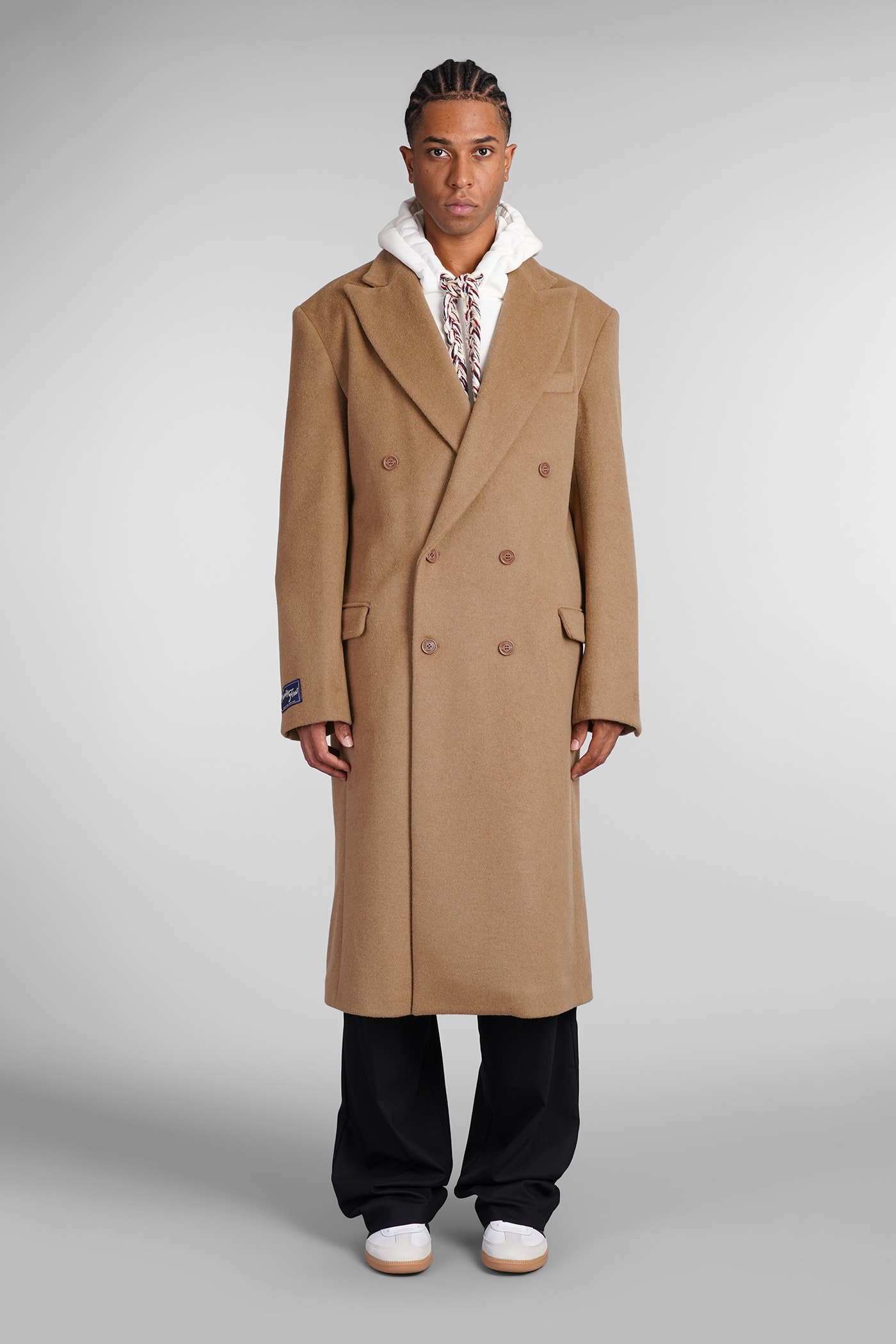 Coat In Camel Wool